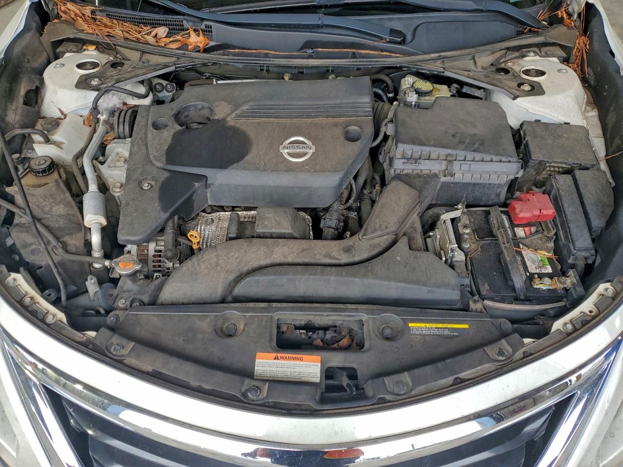 2015 Nissan Altima 2.5 White vin: 1N4AL3AP0FC221278