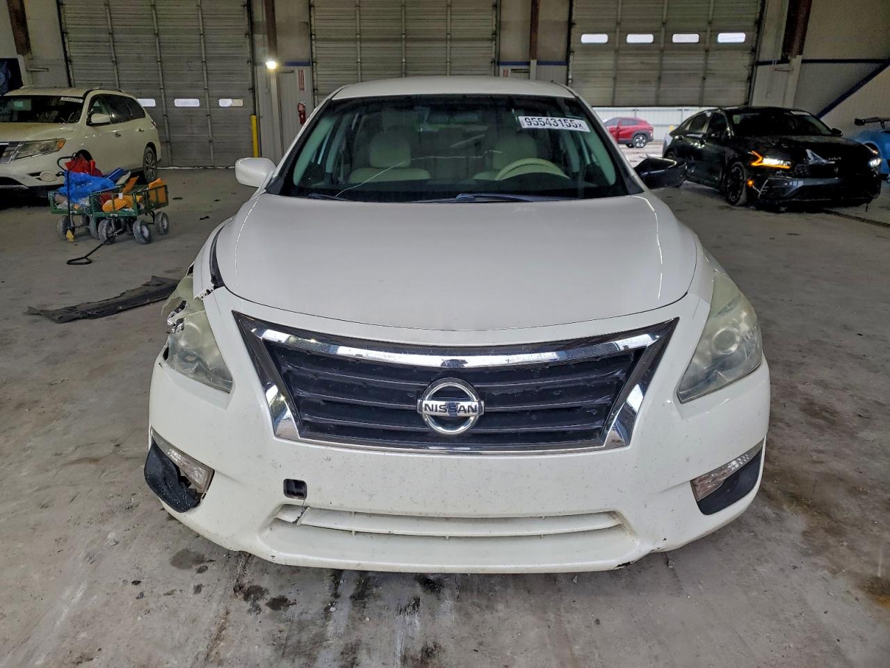 2015 Nissan Altima 2.5 White vin: 1N4AL3AP0FC221278
