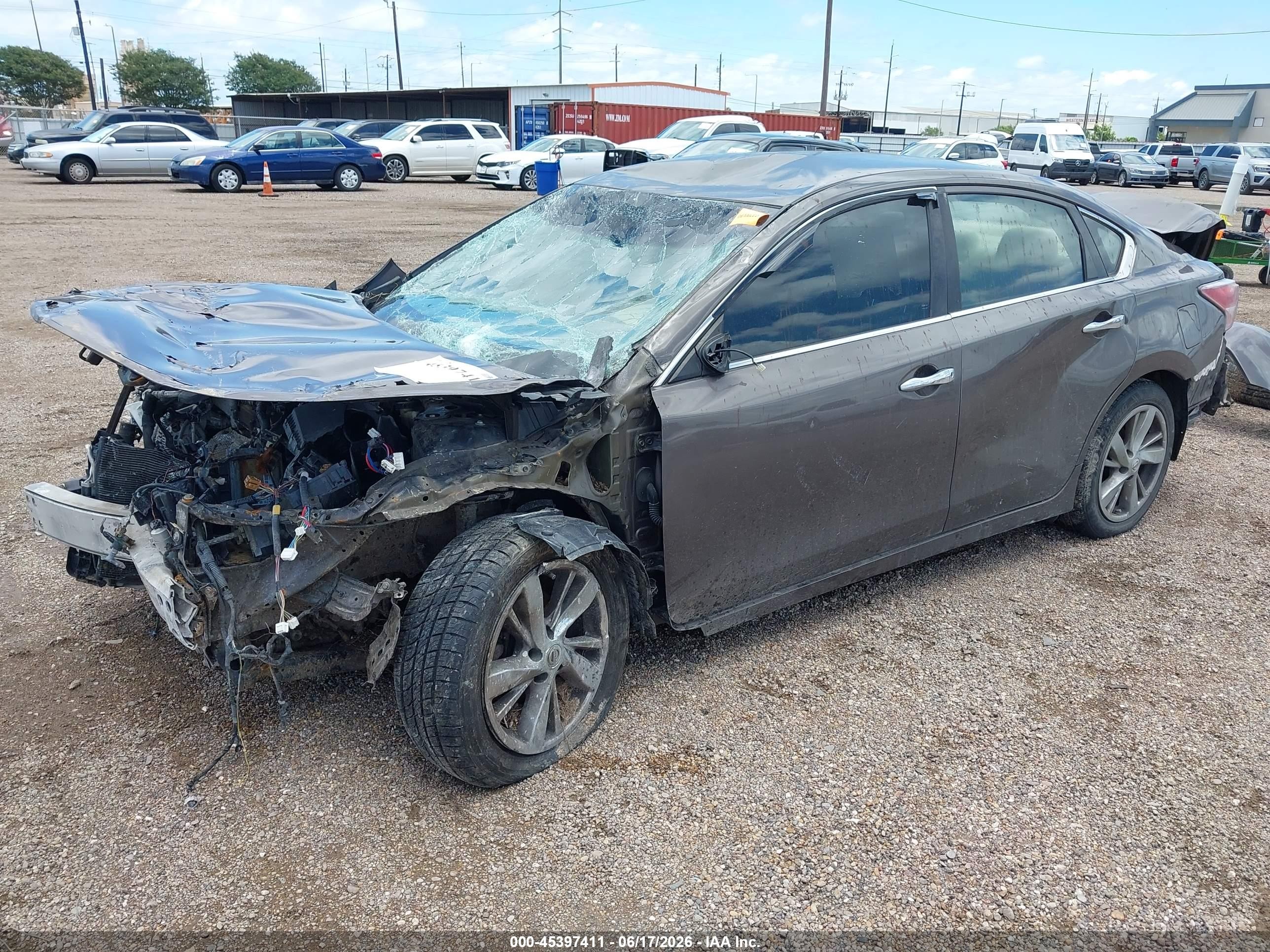2015 Nissan Altima 2.5 Sv Brown vin: 1N4AL3AP0FC222897