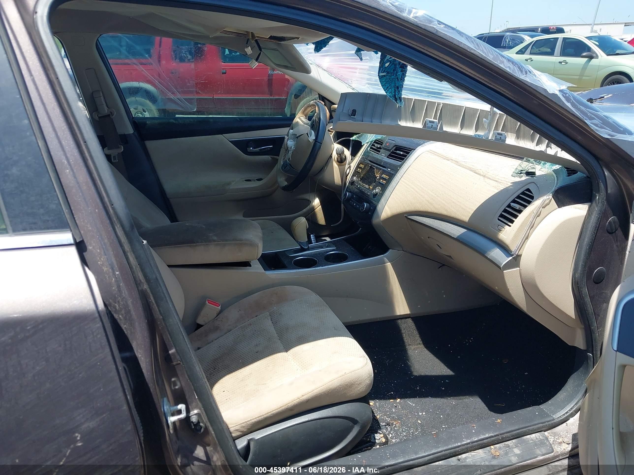 2015 Nissan Altima 2.5 Sv Brown vin: 1N4AL3AP0FC222897