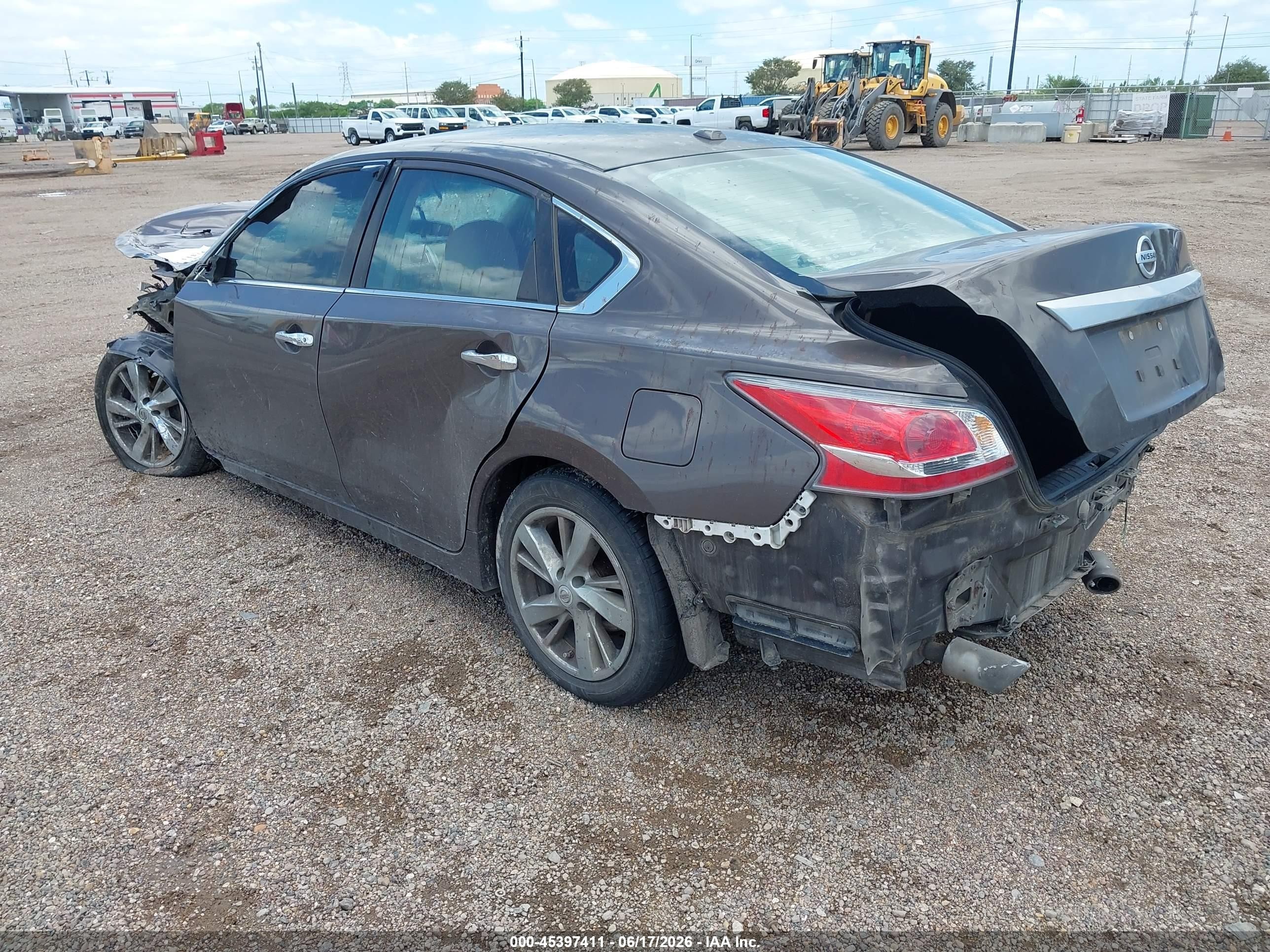 2015 Nissan Altima 2.5 Sv Brown vin: 1N4AL3AP0FC222897