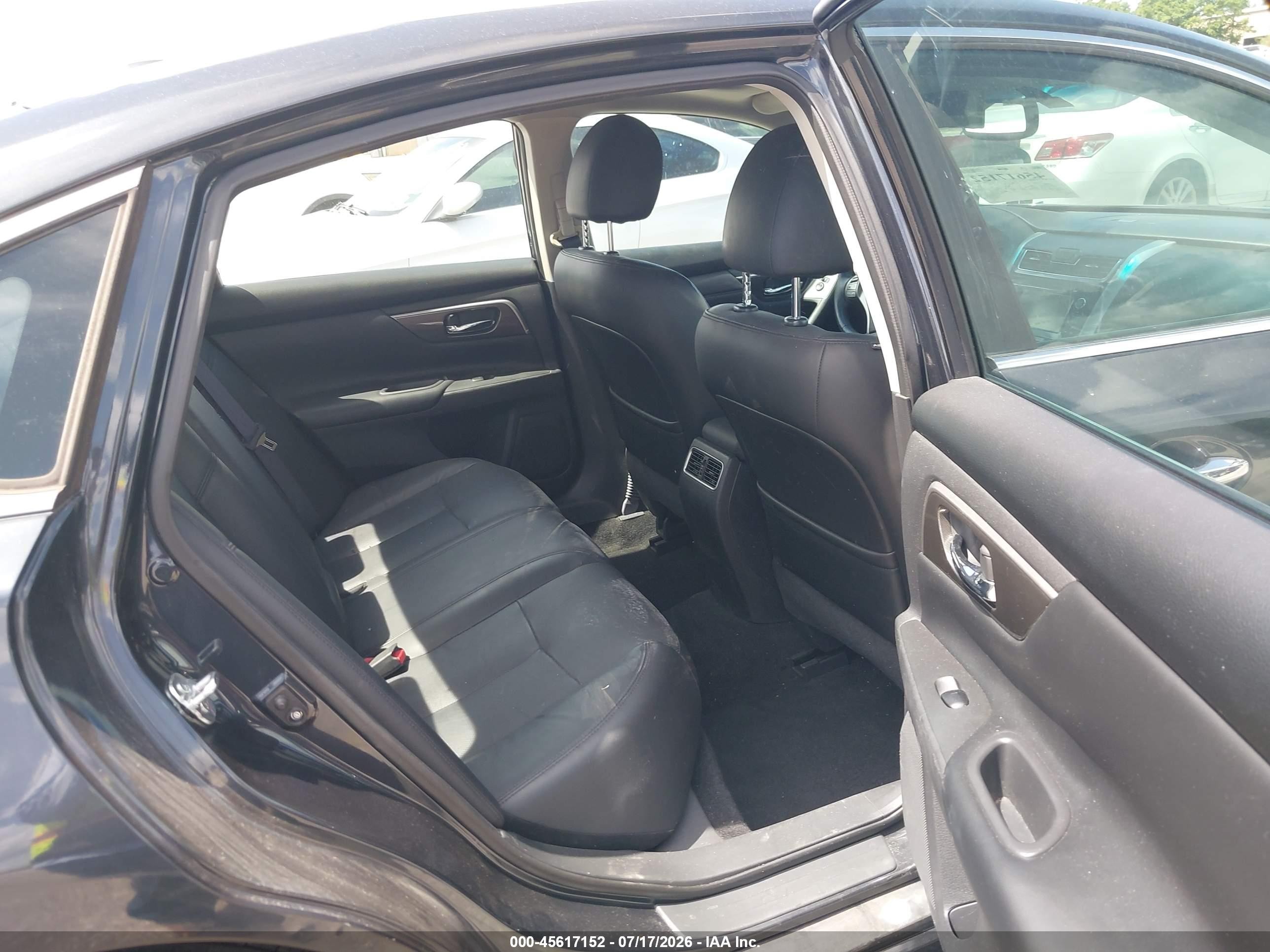 2015 Nissan Altima 2.5 Sl Black vin: 1N4AL3AP0FC227954