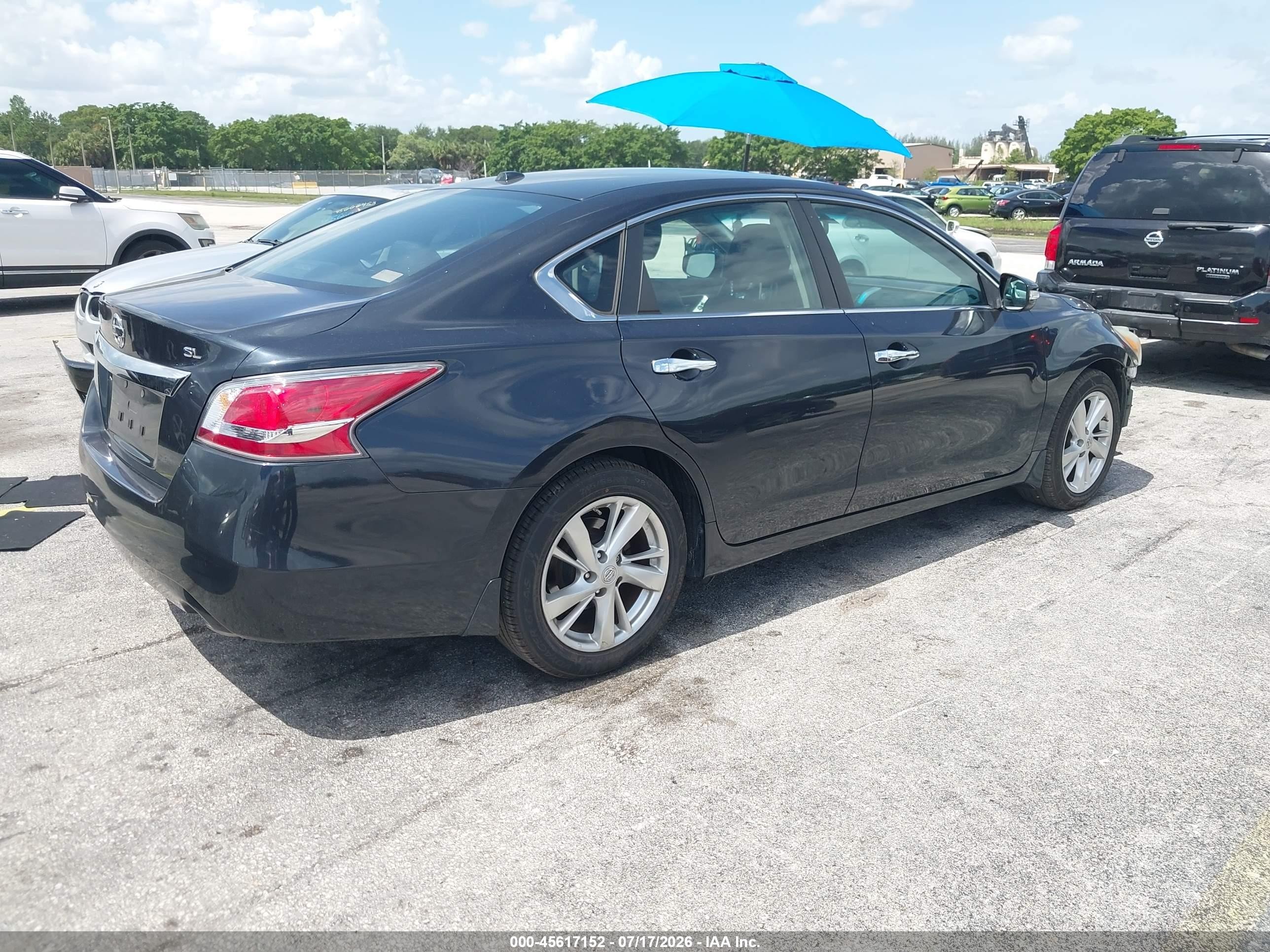 2015 Nissan Altima 2.5 Sl Black vin: 1N4AL3AP0FC227954