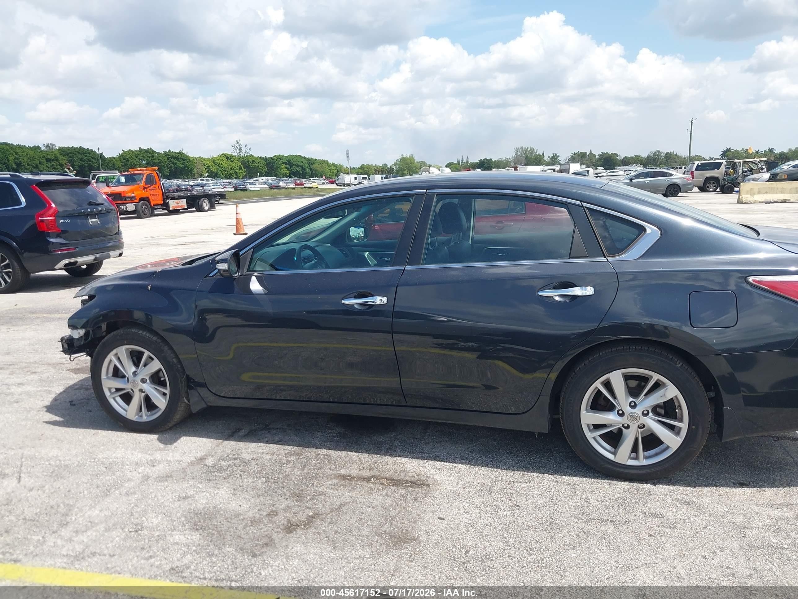2015 Nissan Altima 2.5 Sl Black vin: 1N4AL3AP0FC227954