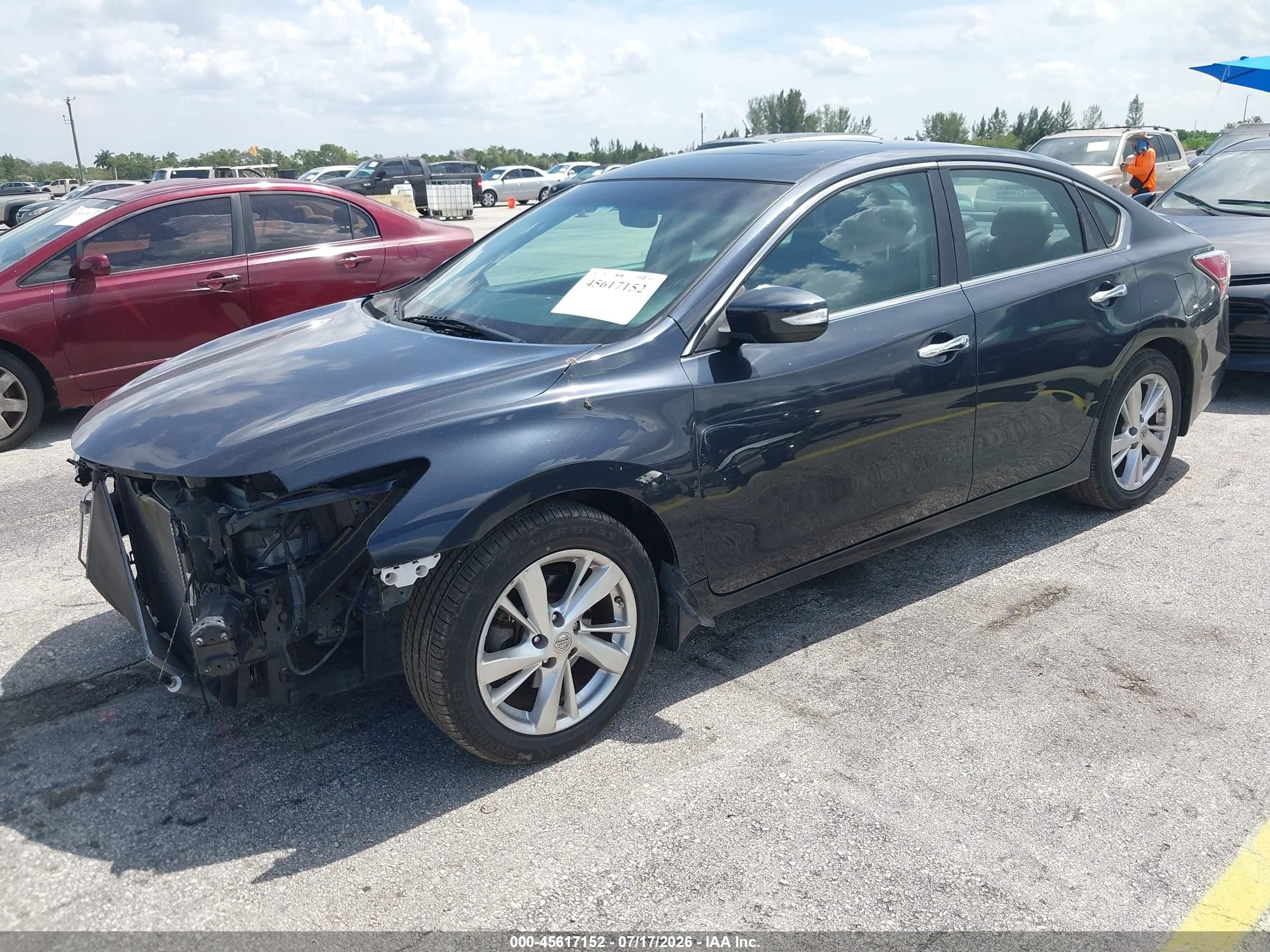 2015 Nissan Altima 2.5 Sl Black vin: 1N4AL3AP0FC227954