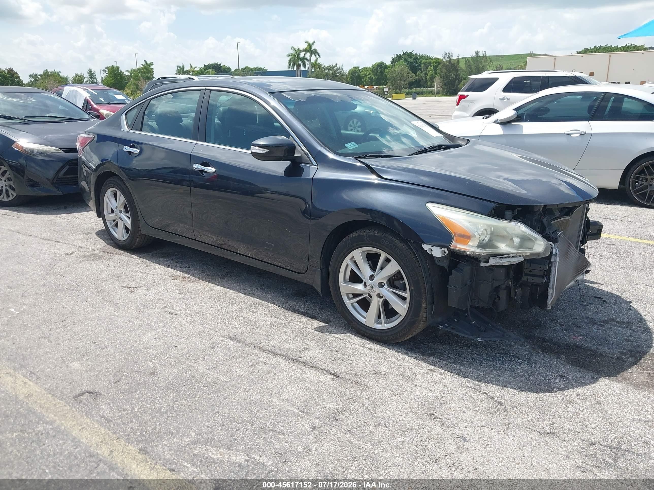 2015 Nissan Altima 2.5 Sl Black vin: 1N4AL3AP0FC227954
