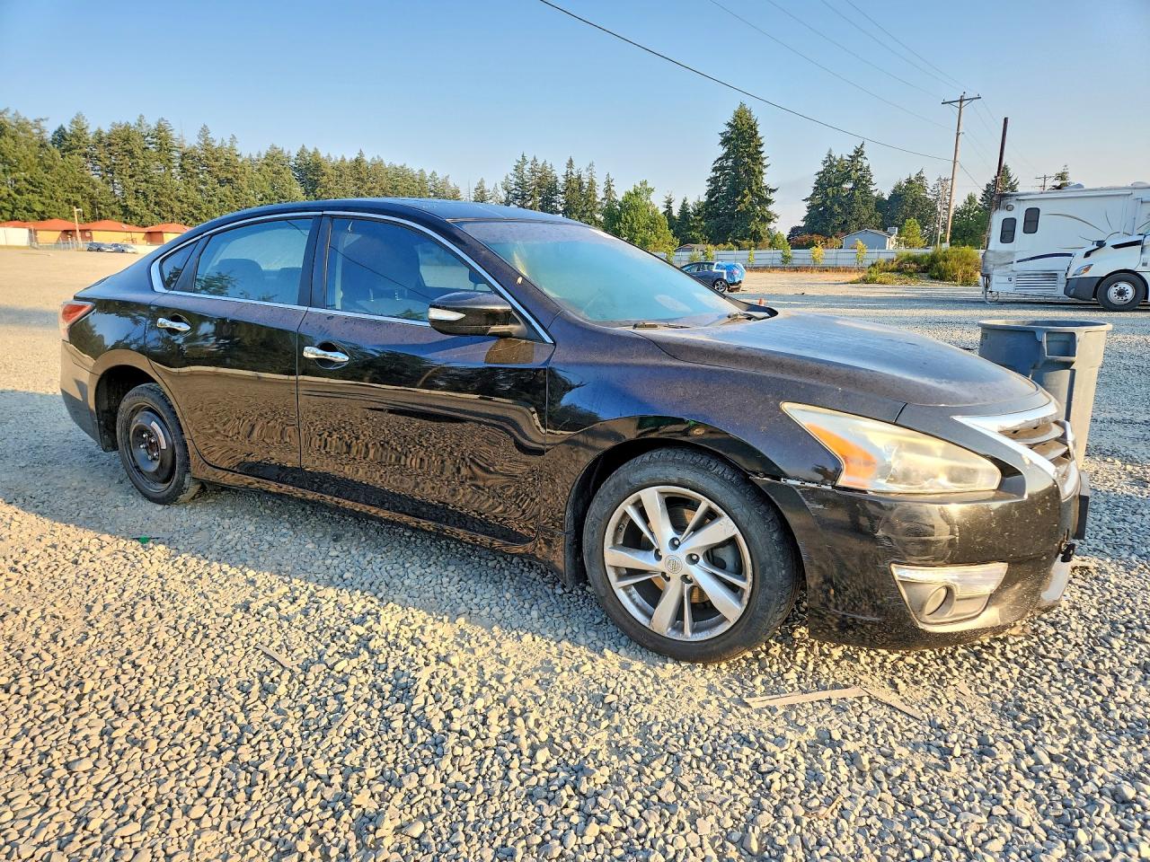 2015 Nissan Altima 2.5 Sv Black vin: 1N4AL3AP0FC231566