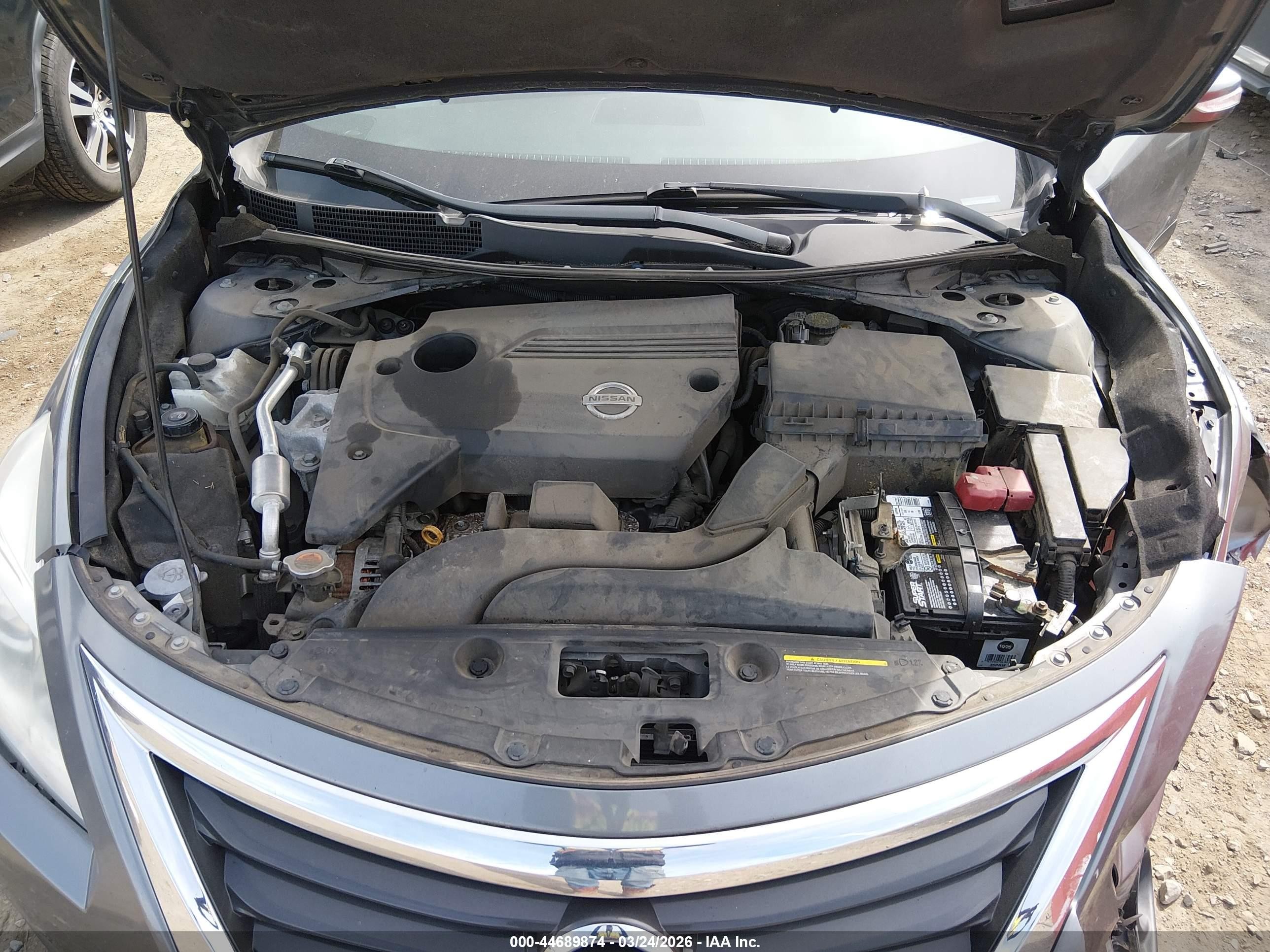 2015 Nissan Altima 2.5 Sv Gray vin: 1N4AL3AP0FC235181
