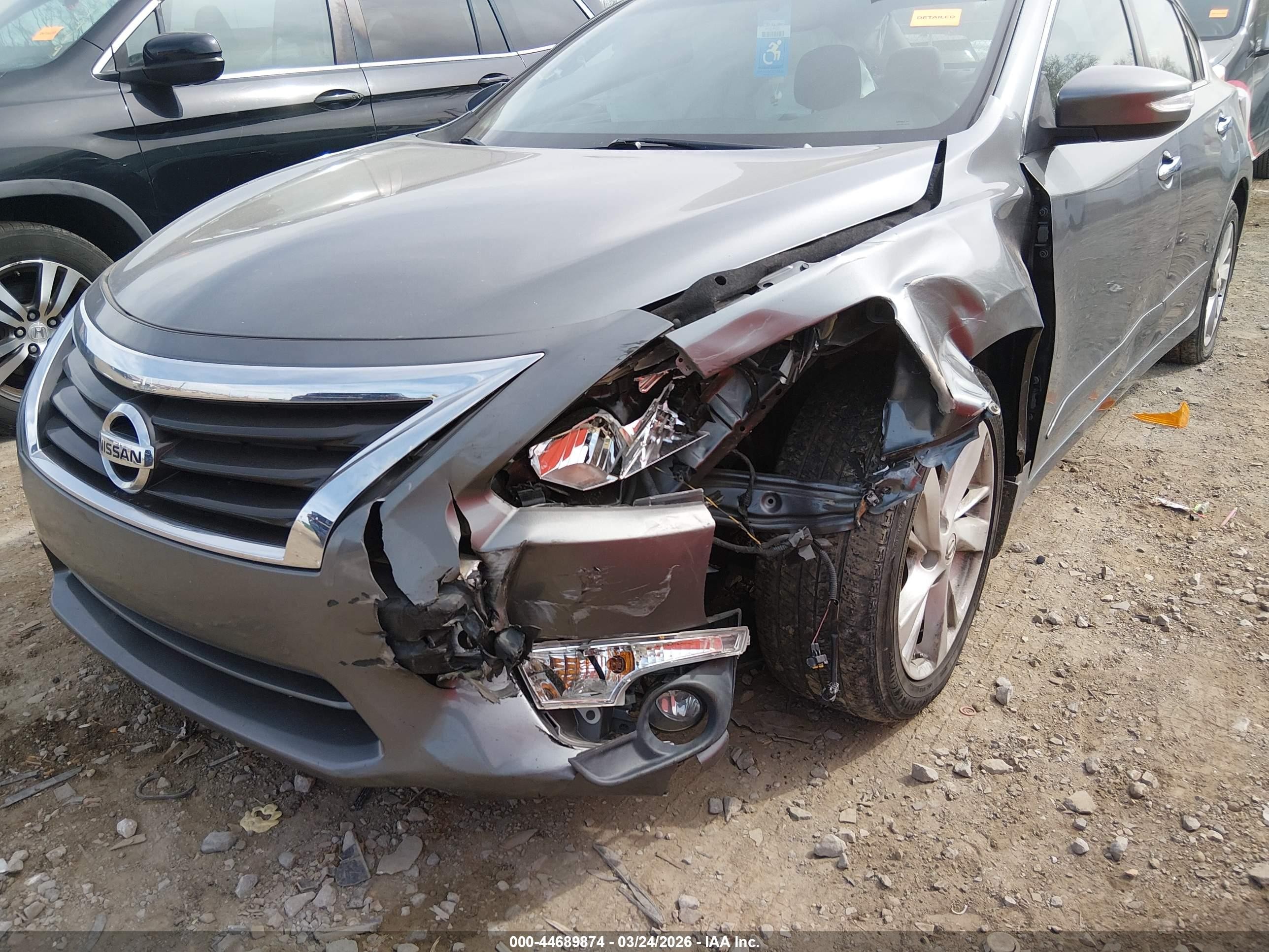 2015 Nissan Altima 2.5 Sv Gray vin: 1N4AL3AP0FC235181