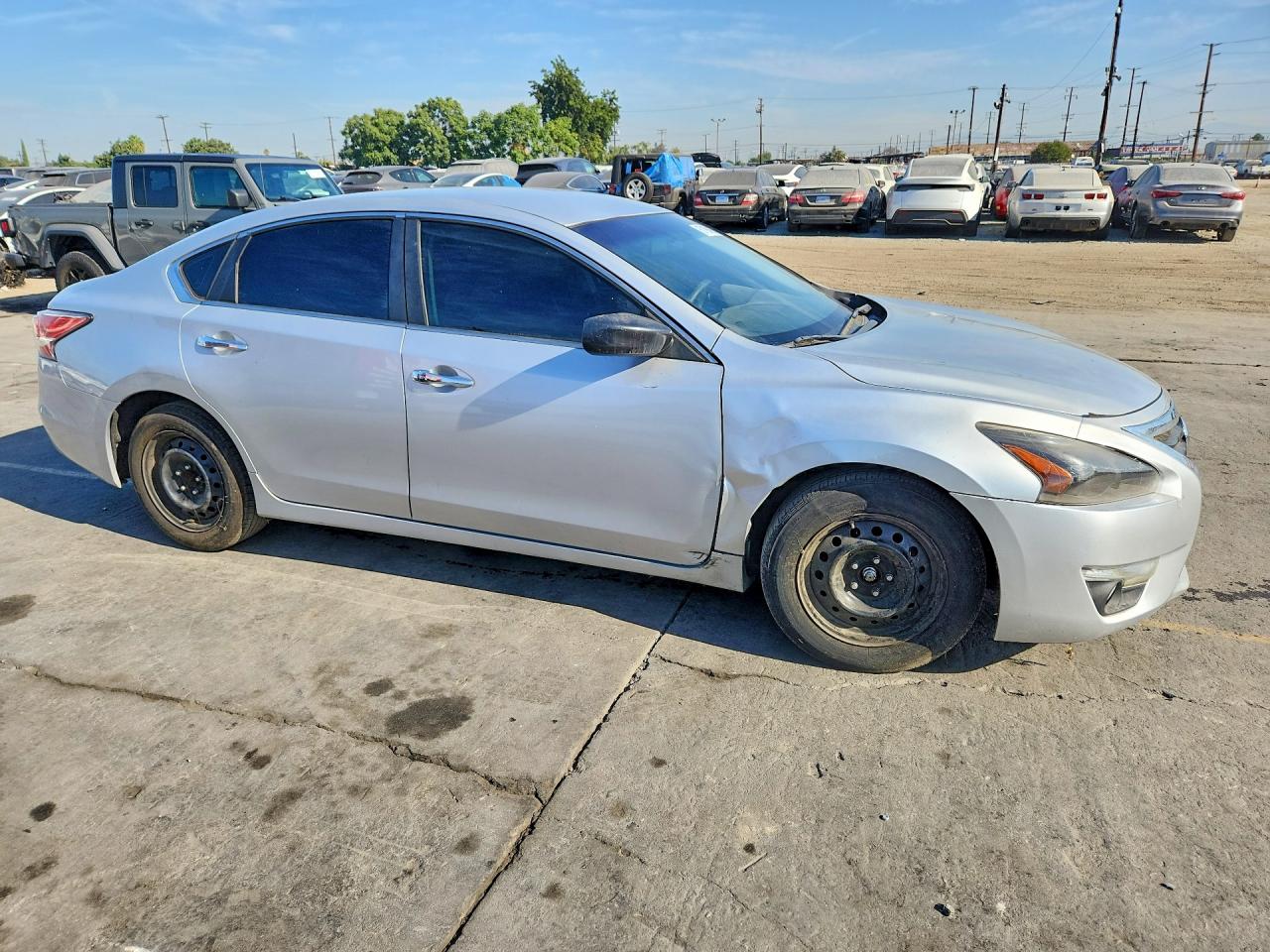 2015 Nissan Altima 2.5 S Silver vin: 1N4AL3AP0FC238890