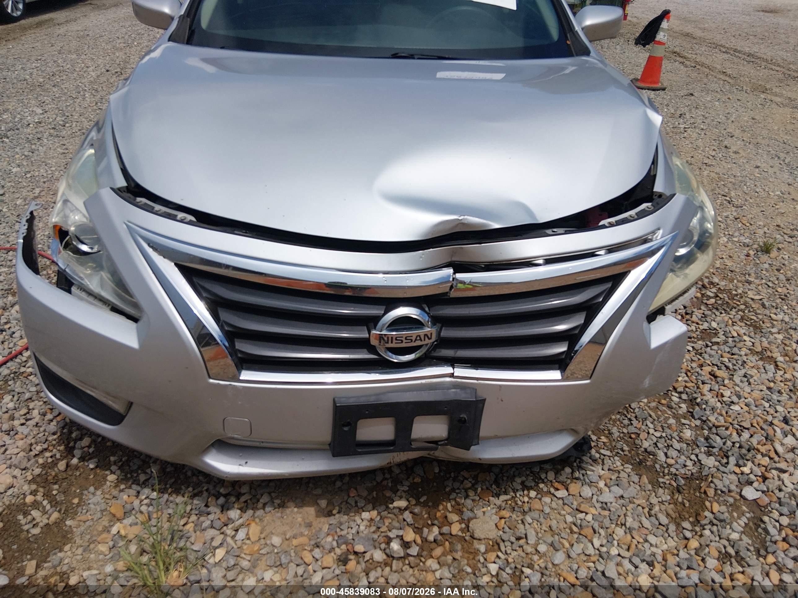 2015 Nissan Altima 2.5 S Silver vin: 1N4AL3AP0FC246861