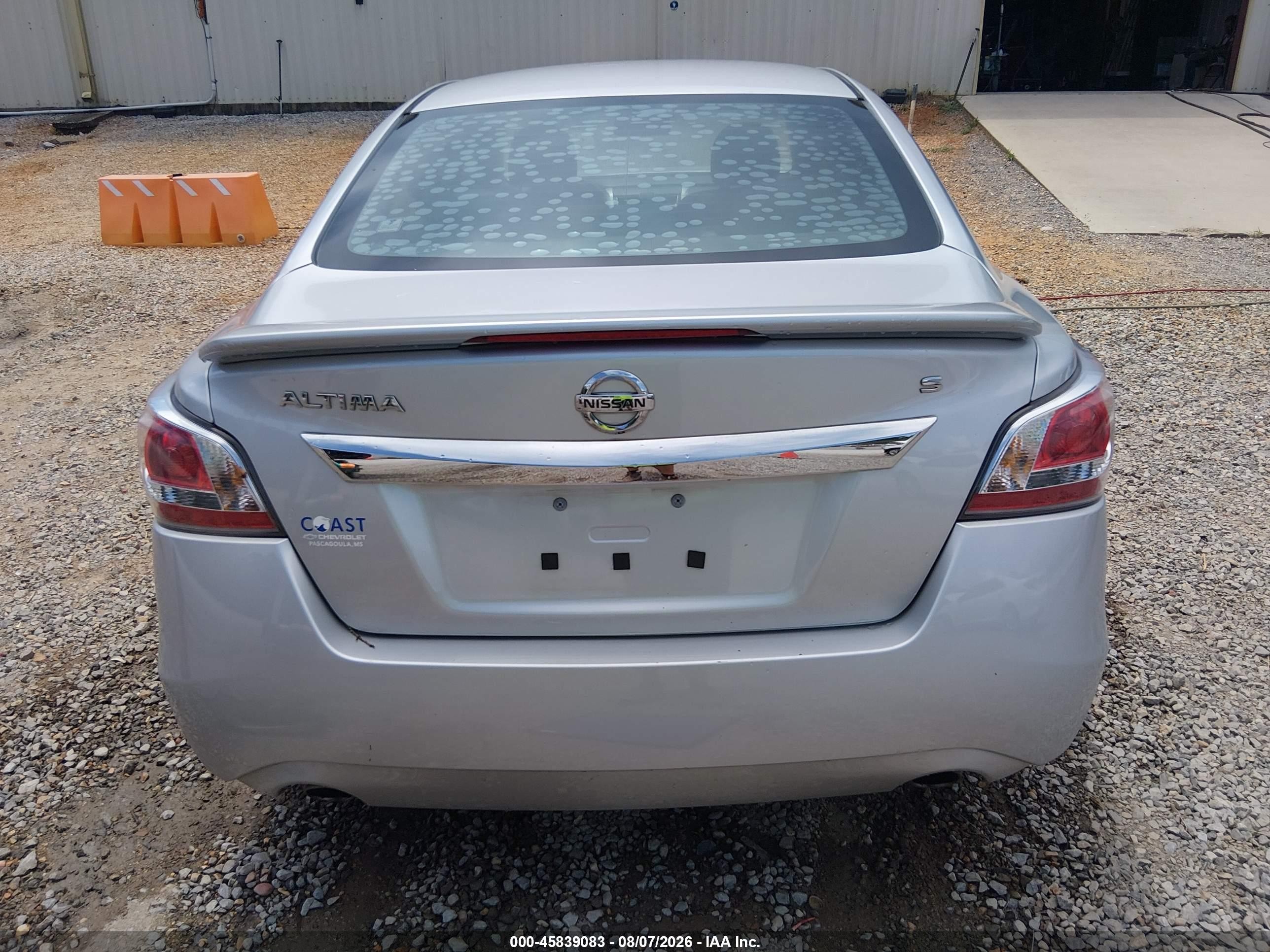 2015 Nissan Altima 2.5 S Silver vin: 1N4AL3AP0FC246861