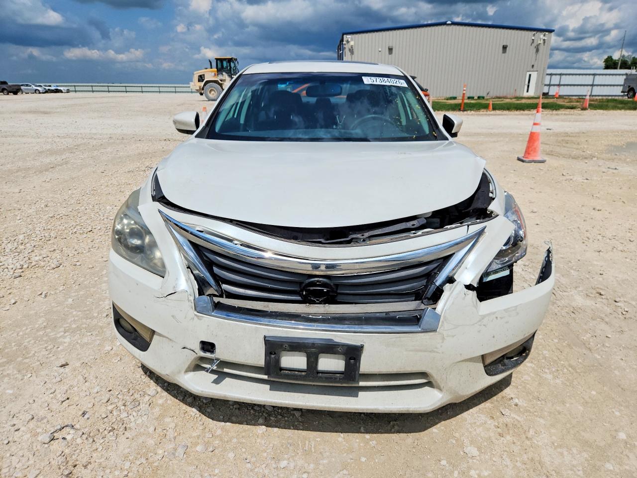 2015 Nissan Altima 2.5 Sv White vin: 1N4AL3AP0FC247878