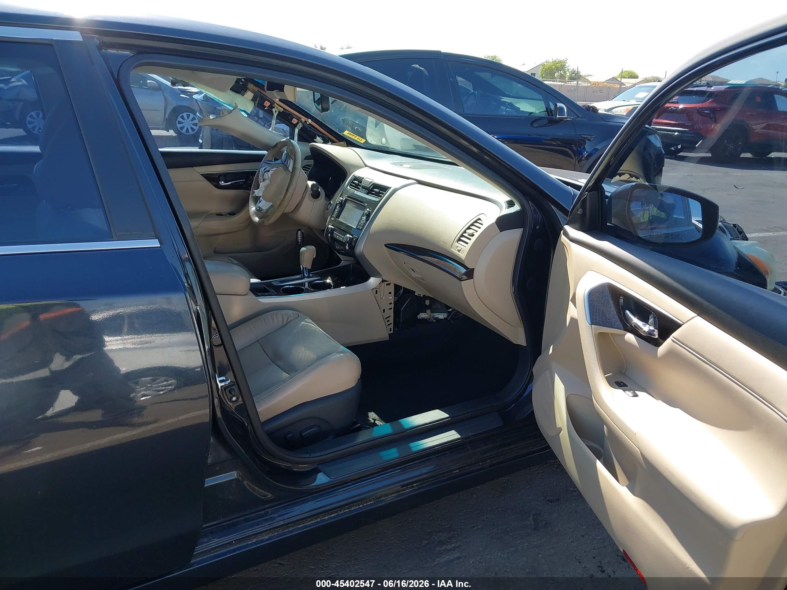 2015 Nissan Altima 2.5 Sl Gray vin: 1N4AL3AP0FC256533