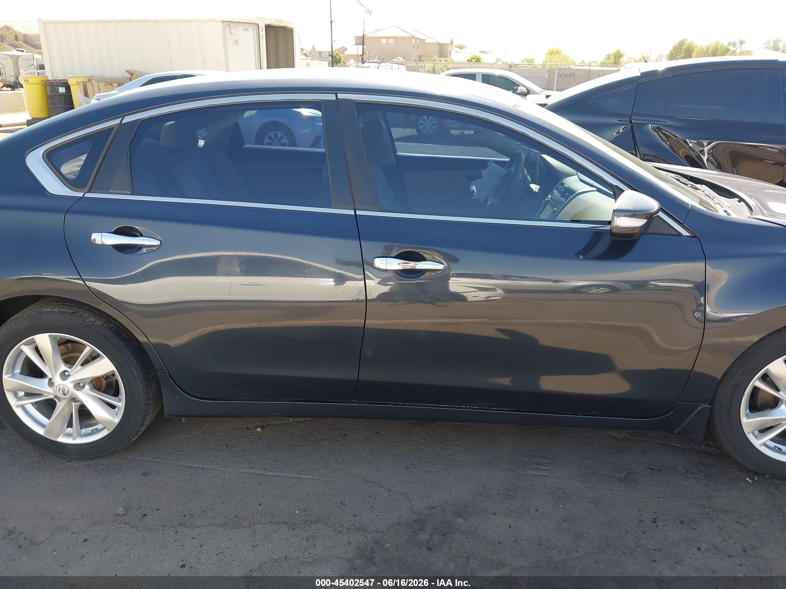 2015 Nissan Altima 2.5 Sl Gray vin: 1N4AL3AP0FC256533