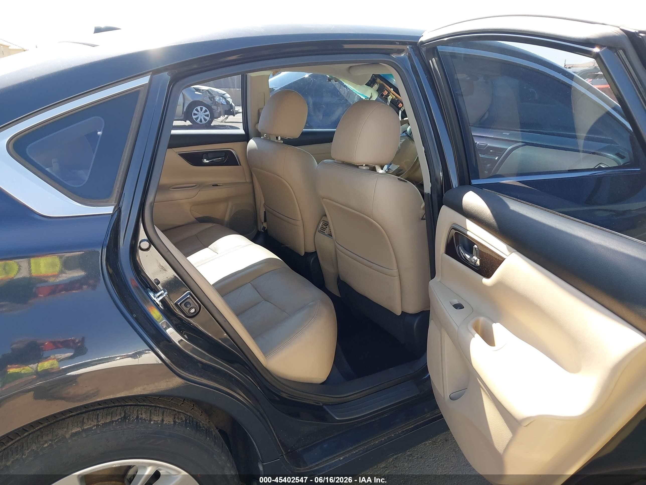 2015 Nissan Altima 2.5 Sl Gray vin: 1N4AL3AP0FC256533