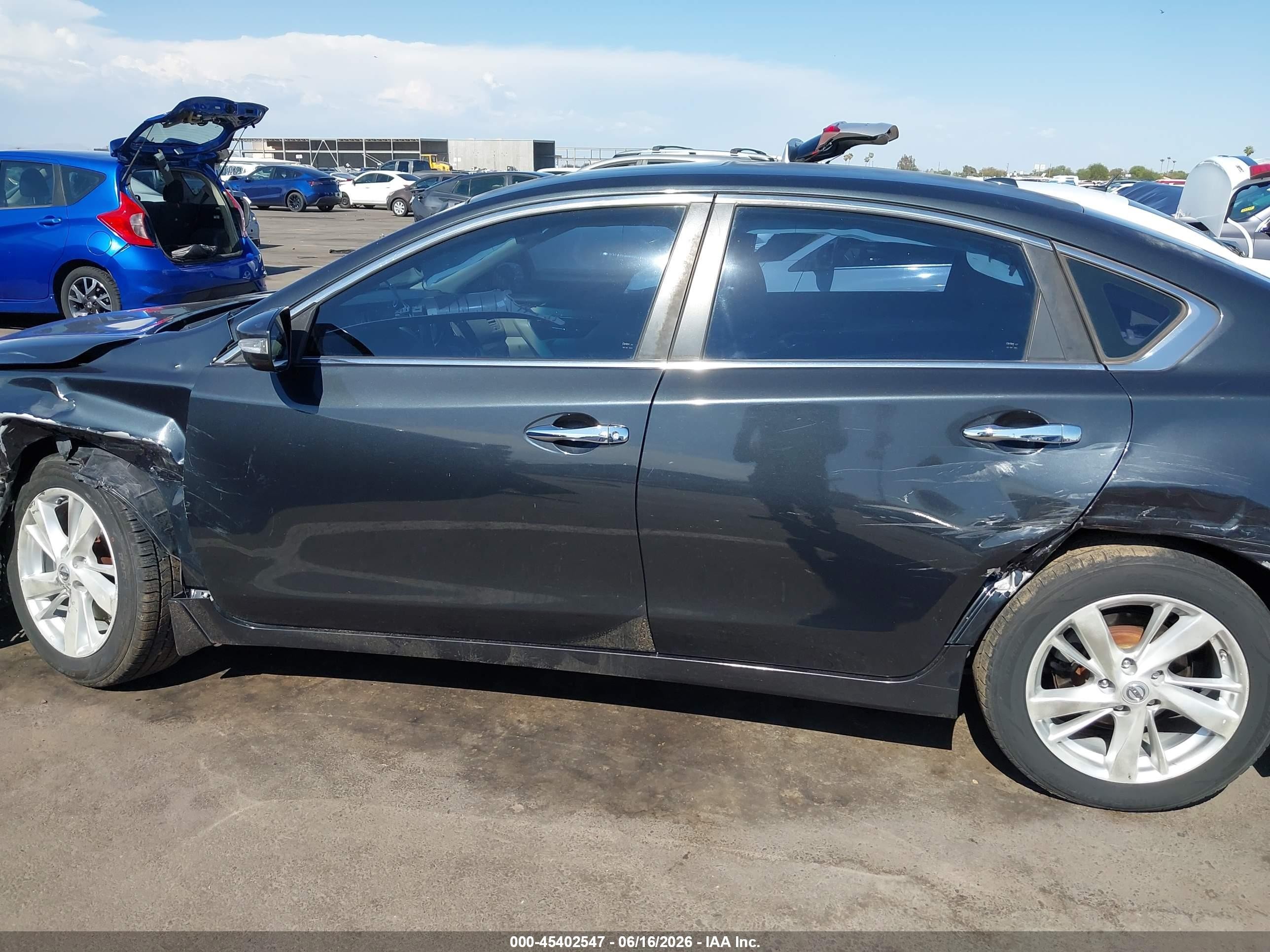 2015 Nissan Altima 2.5 Sl Gray vin: 1N4AL3AP0FC256533