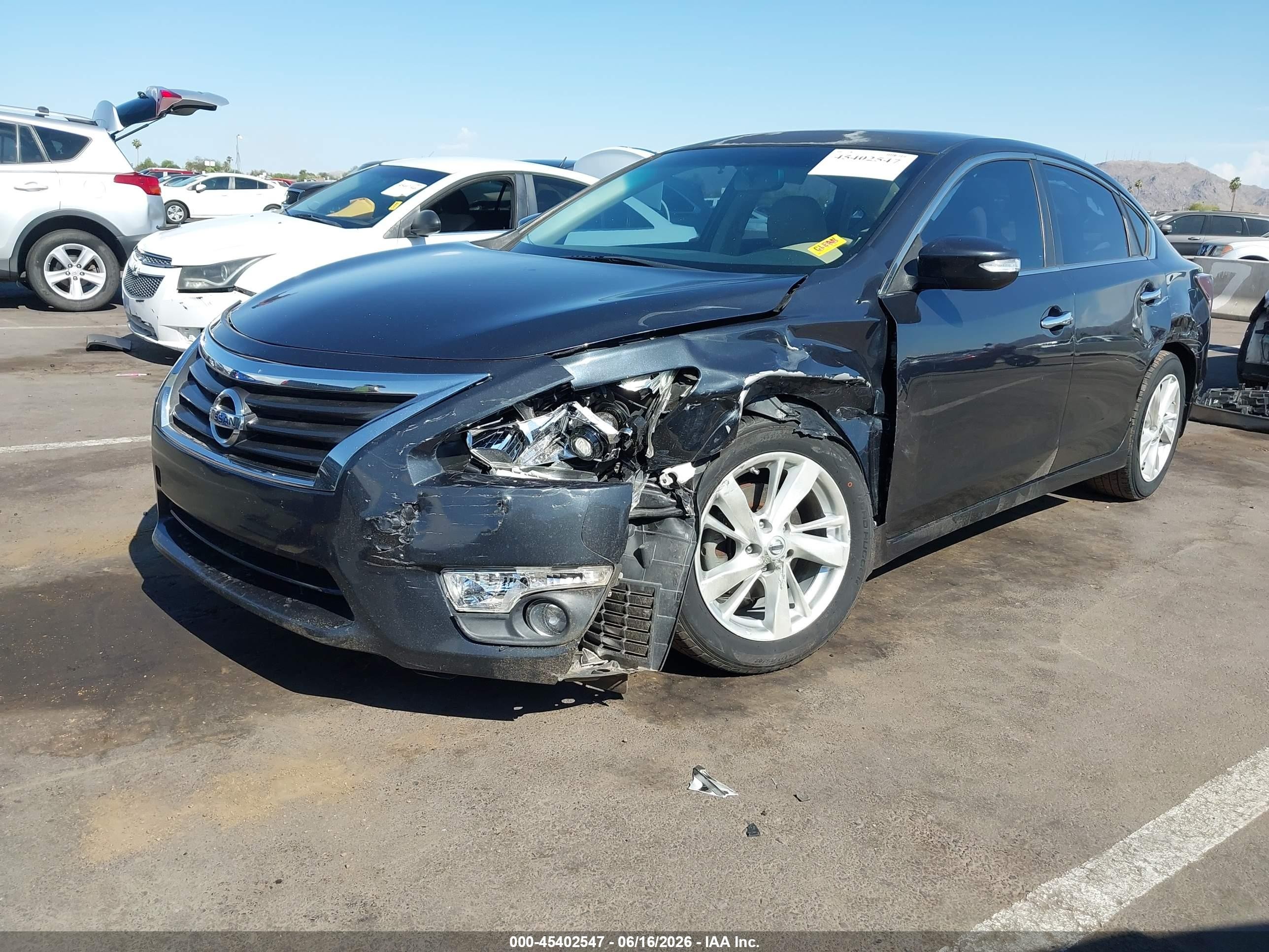 2015 Nissan Altima 2.5 Sl Gray vin: 1N4AL3AP0FC256533