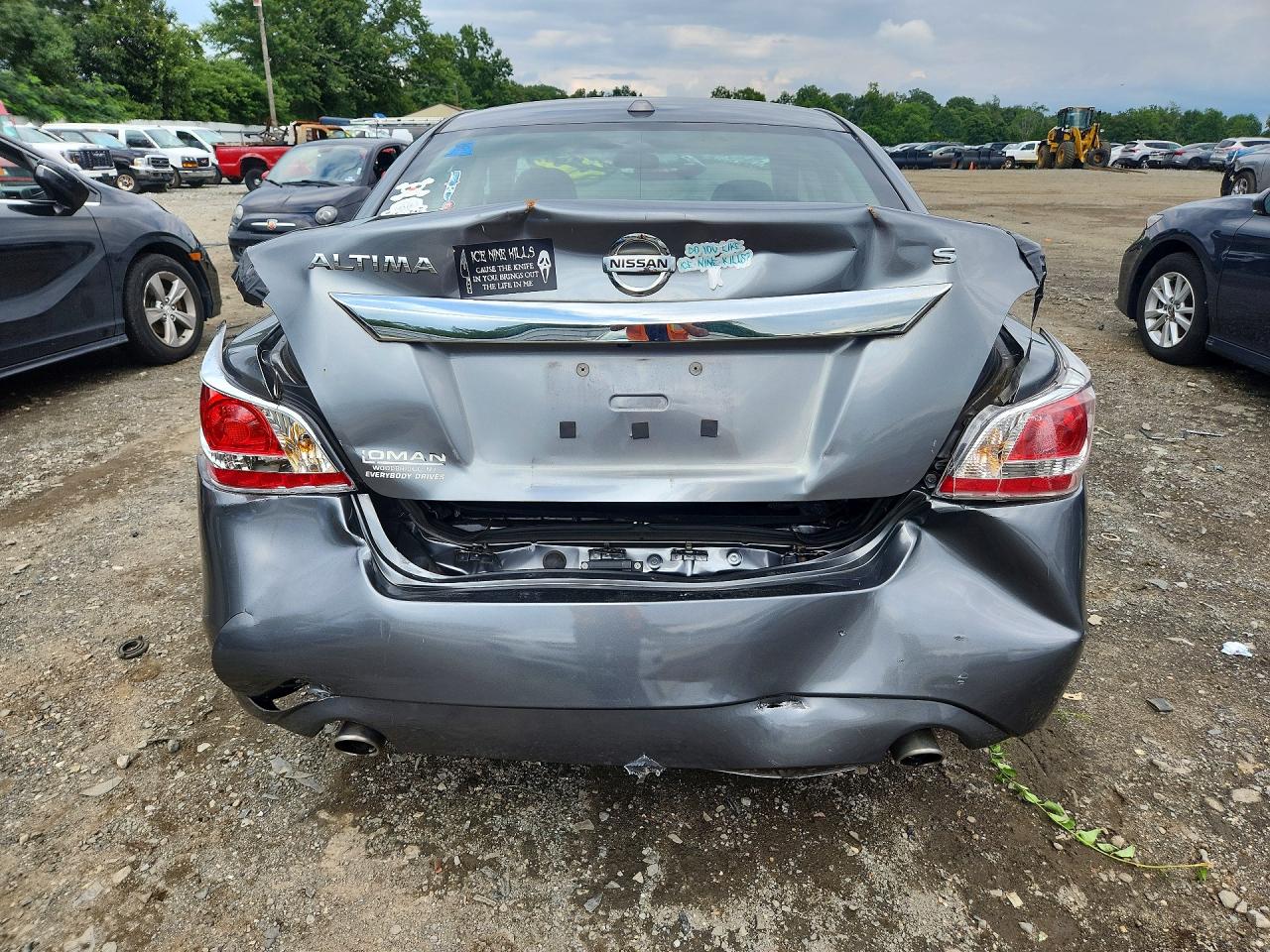 2015 Nissan Altima 2.5 S Gray vin: 1N4AL3AP0FC261103