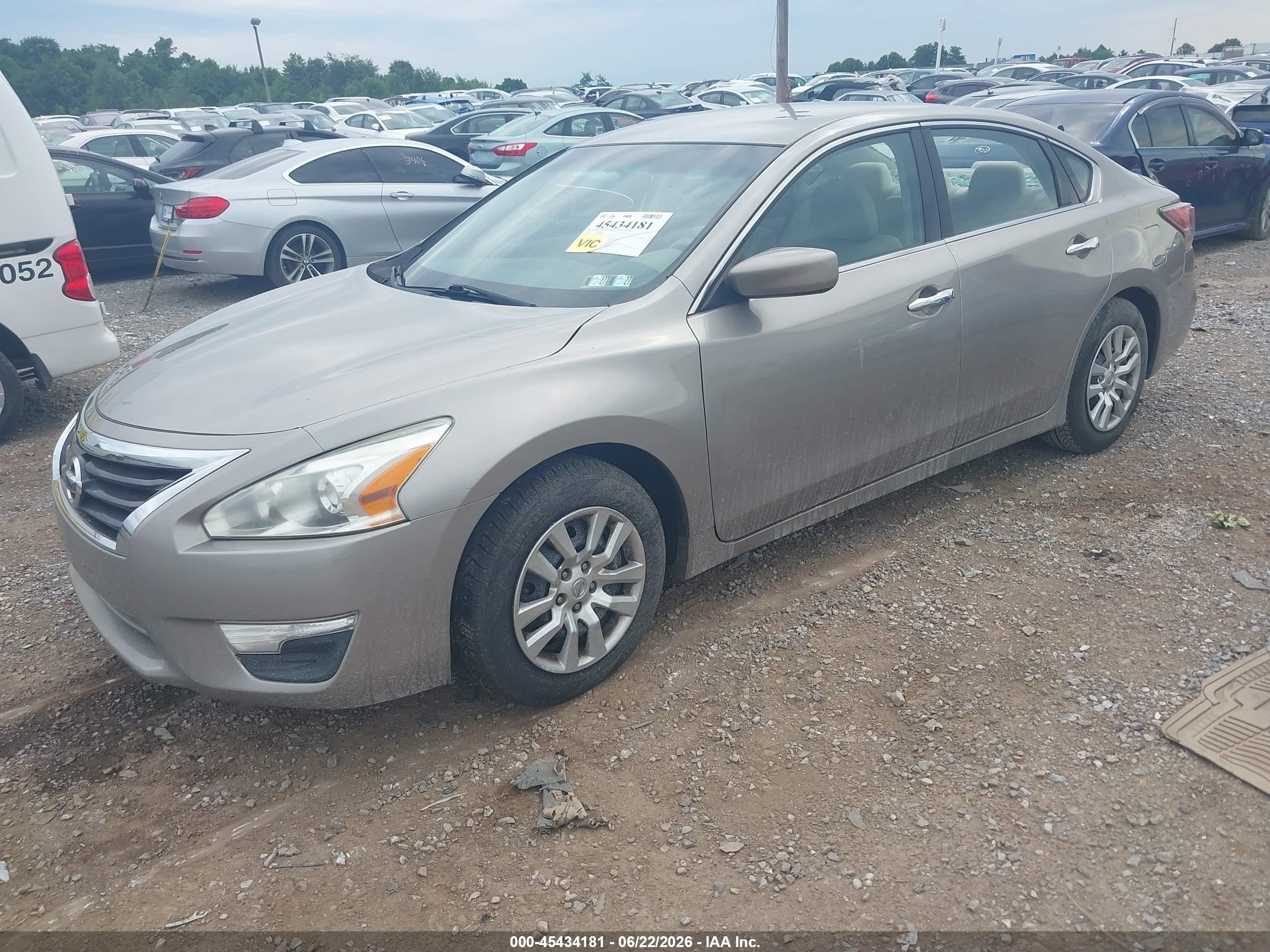 2015 Nissan Altima 2.5/2.5 S/2.5 Sl/2.5 Sv Gray vin: 1N4AL3AP0FC262476