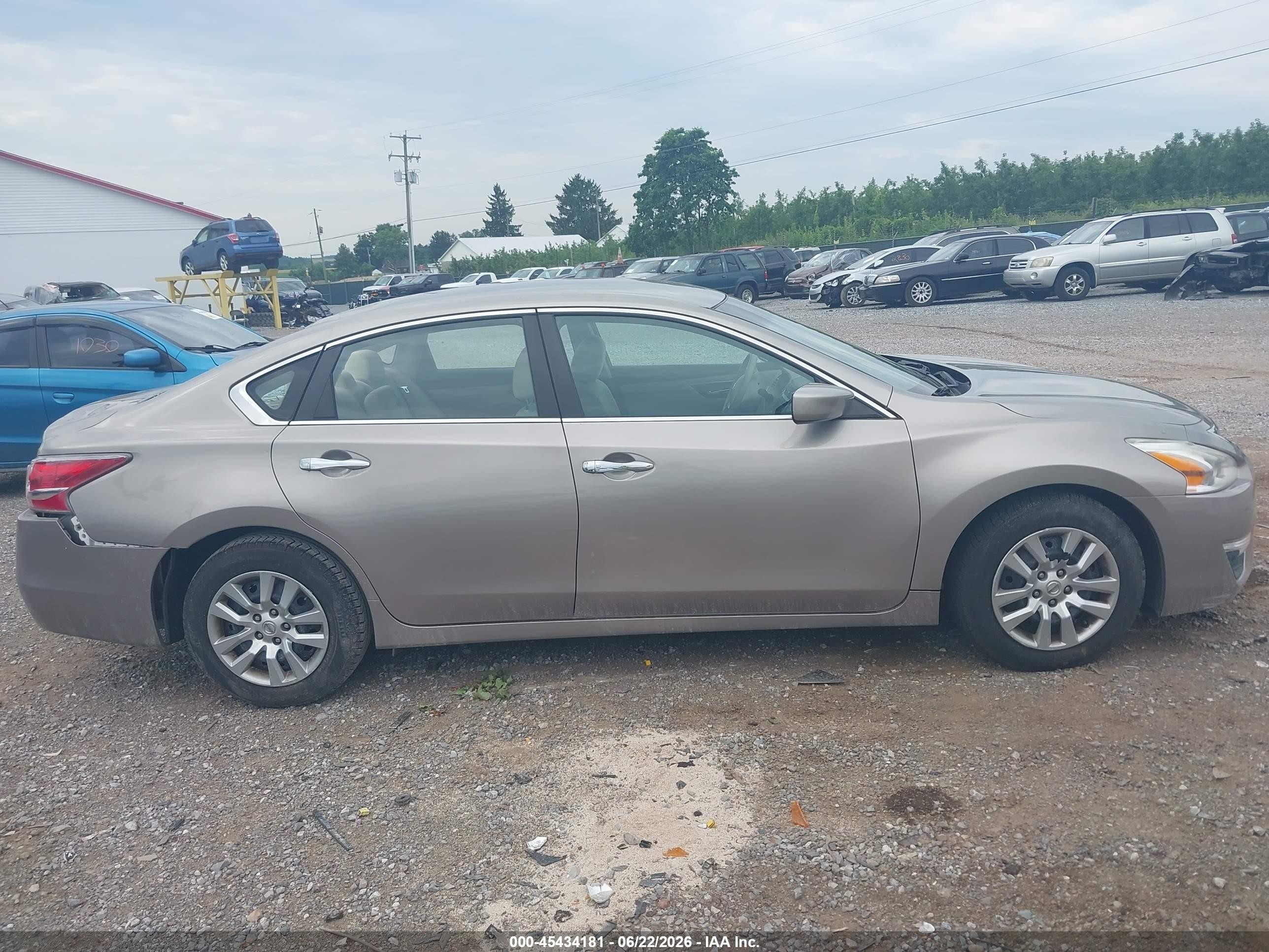 2015 Nissan Altima 2.5/2.5 S/2.5 Sl/2.5 Sv Gray vin: 1N4AL3AP0FC262476