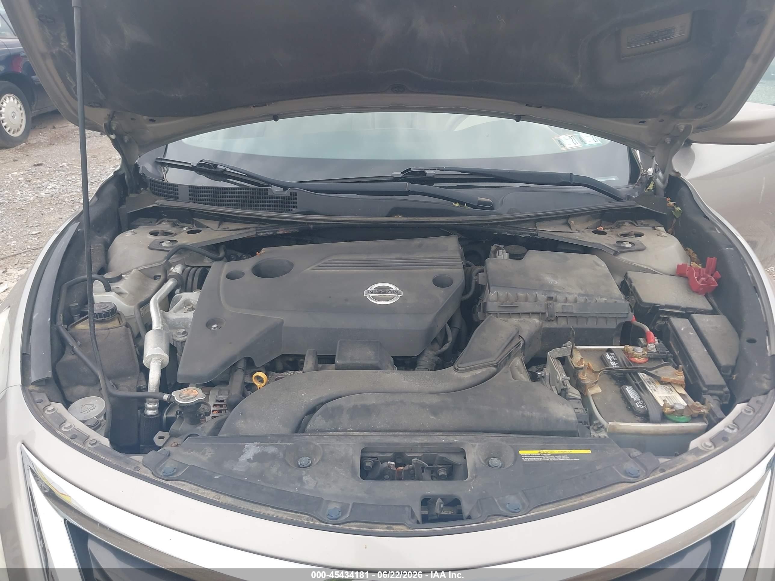 2015 Nissan Altima 2.5/2.5 S/2.5 Sl/2.5 Sv Gray vin: 1N4AL3AP0FC262476