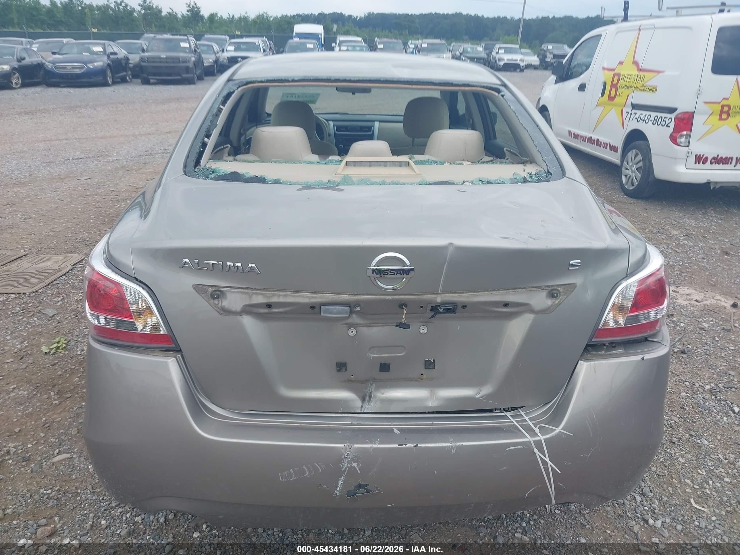 2015 Nissan Altima 2.5/2.5 S/2.5 Sl/2.5 Sv Gray vin: 1N4AL3AP0FC262476