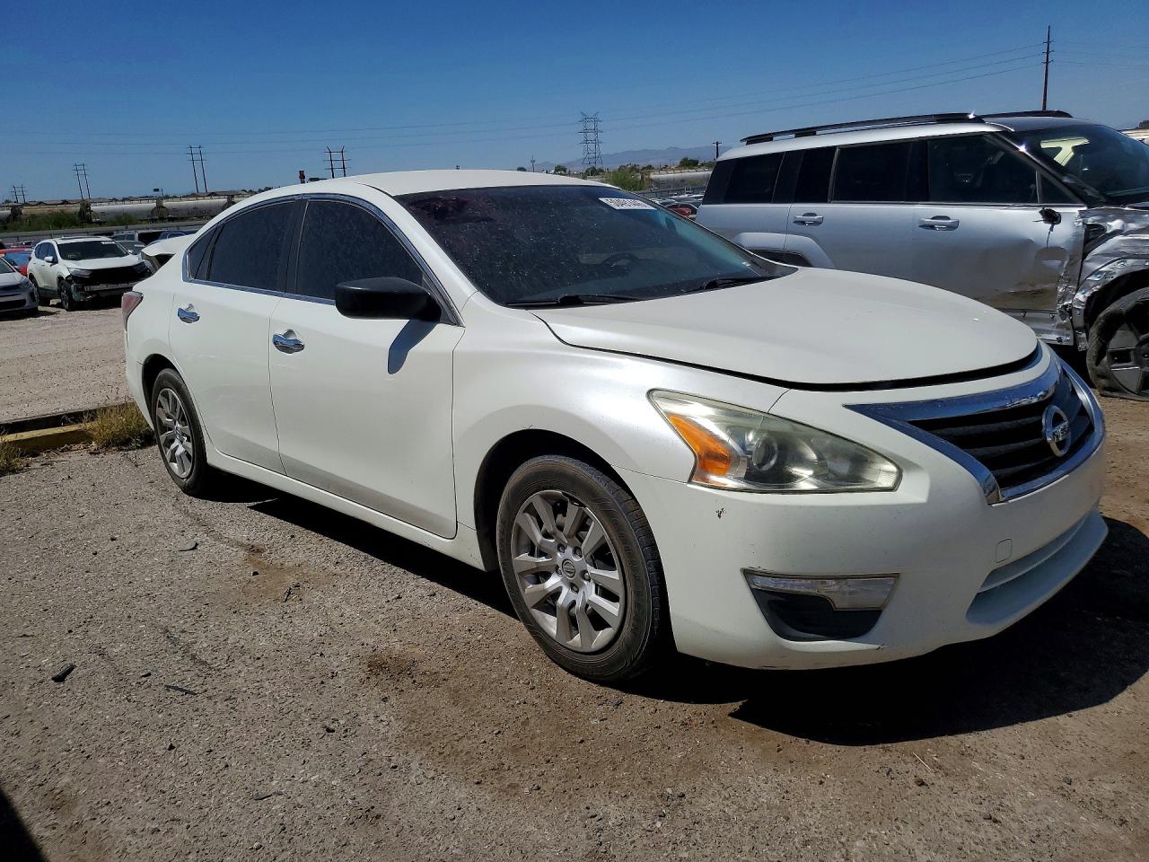 2015 Nissan Altima 2.5 S White vin: 1N4AL3AP0FC264387