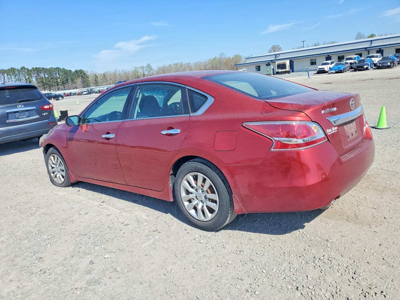 2015 Nissan Altima 2.5 S Red vin: 1N4AL3AP0FC264731