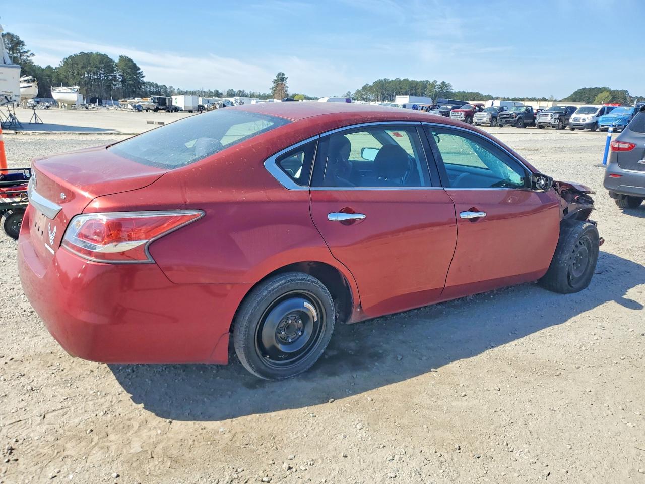 2015 Nissan Altima 2.5 S Red vin: 1N4AL3AP0FC264731