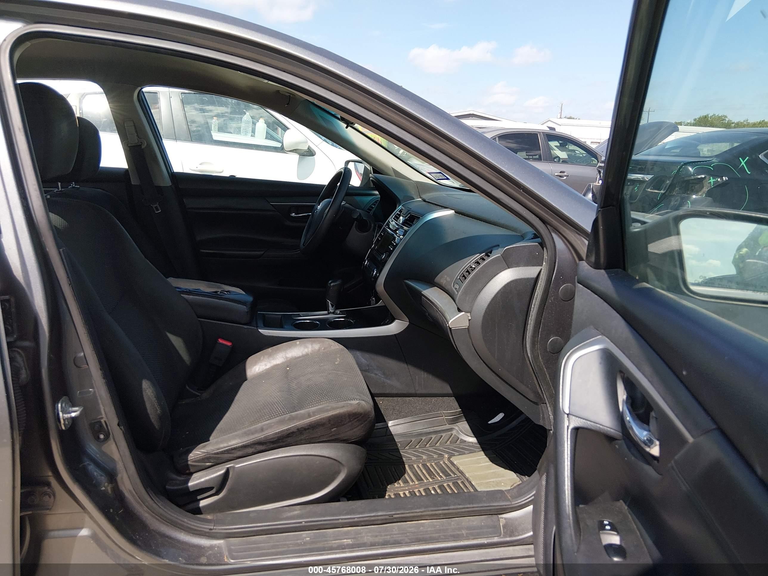 2015 Nissan Altima 2.5/2.5 S/2.5 Sl/2.5 Sv Gray vin: 1N4AL3AP0FC272411