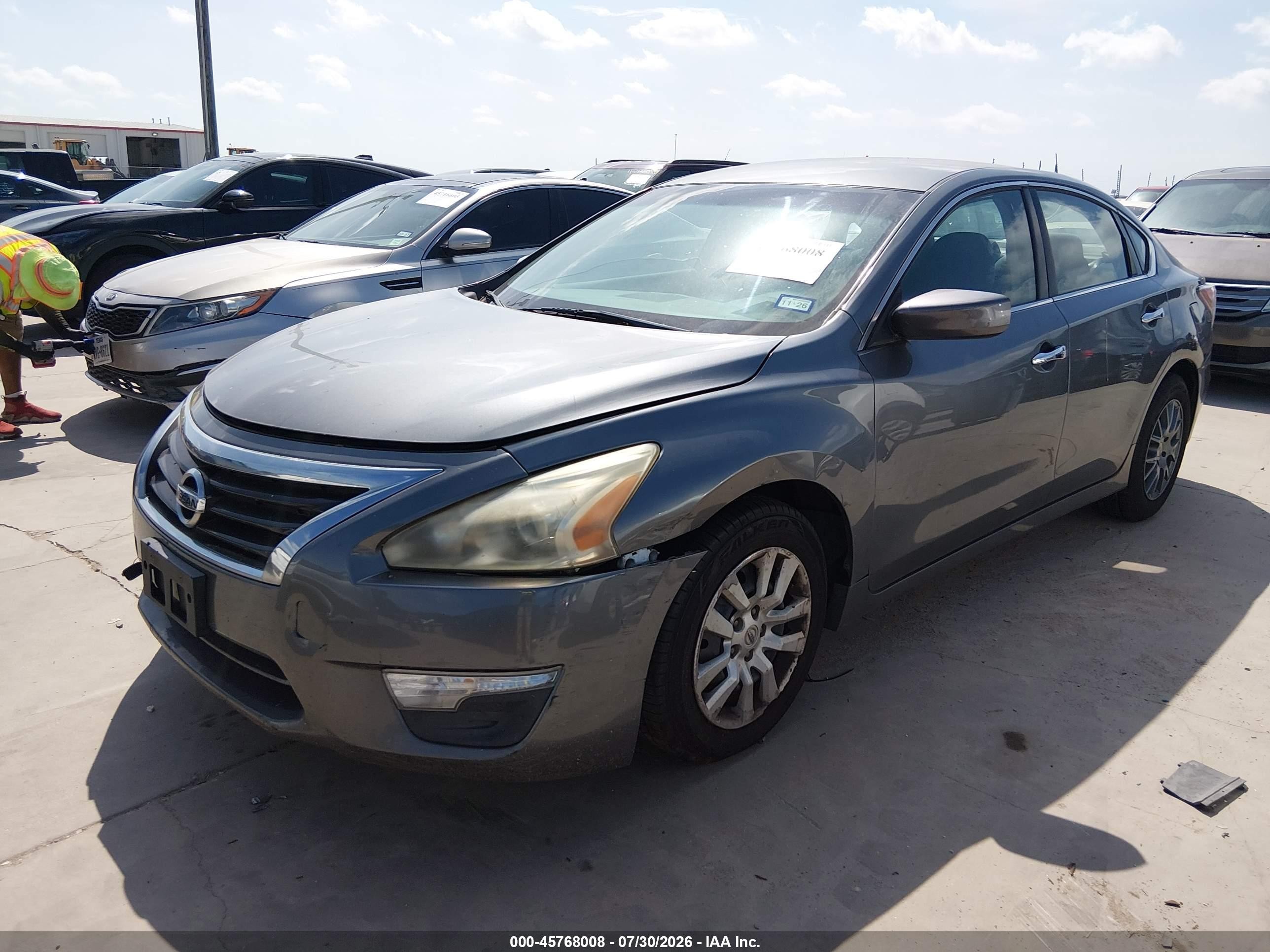 2015 Nissan Altima 2.5/2.5 S/2.5 Sl/2.5 Sv Gray vin: 1N4AL3AP0FC272411