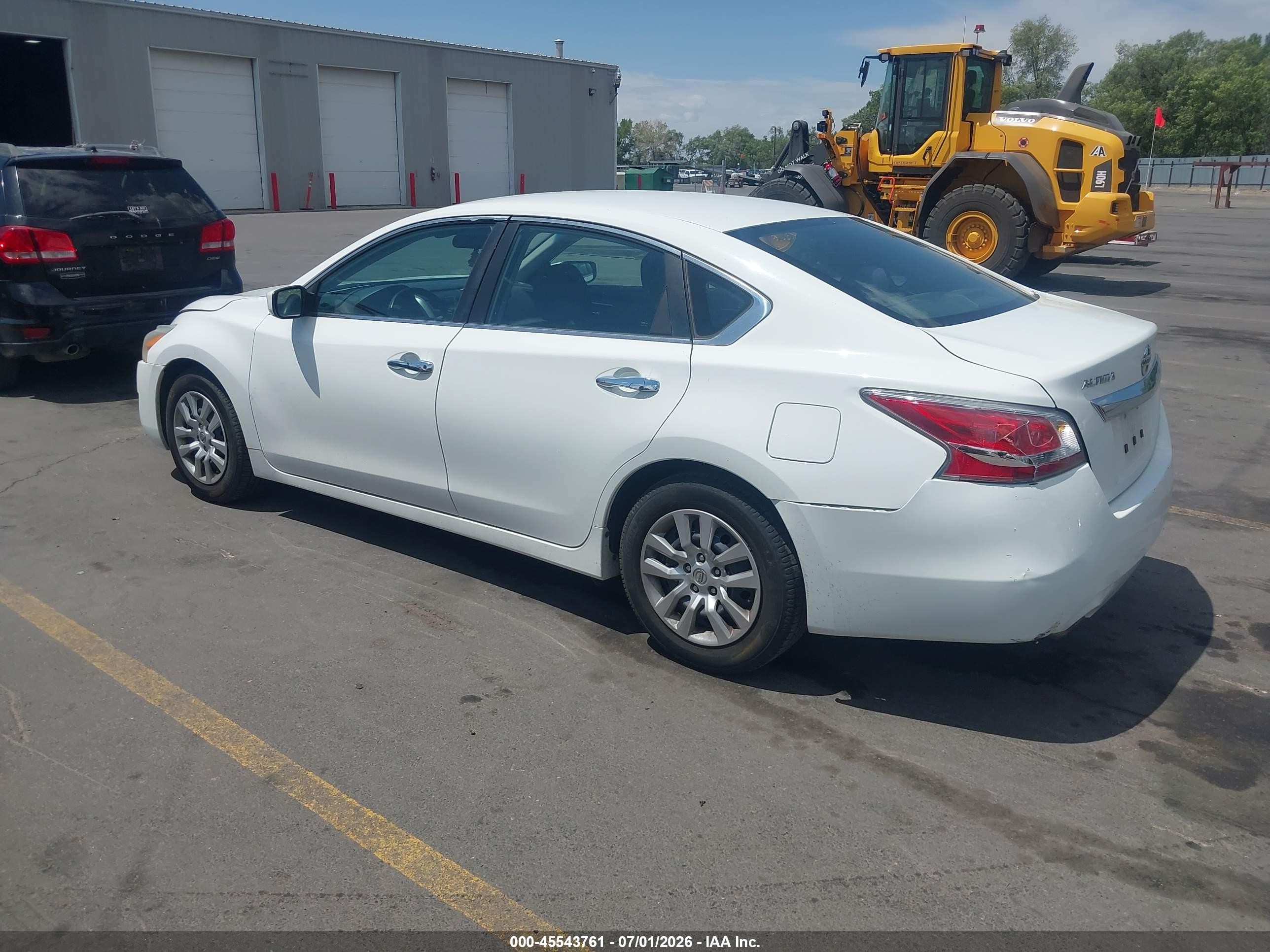 2015 Nissan Altima 2.5/2.5 S/2.5 Sl/2.5 Sv White vin: 1N4AL3AP0FC275812