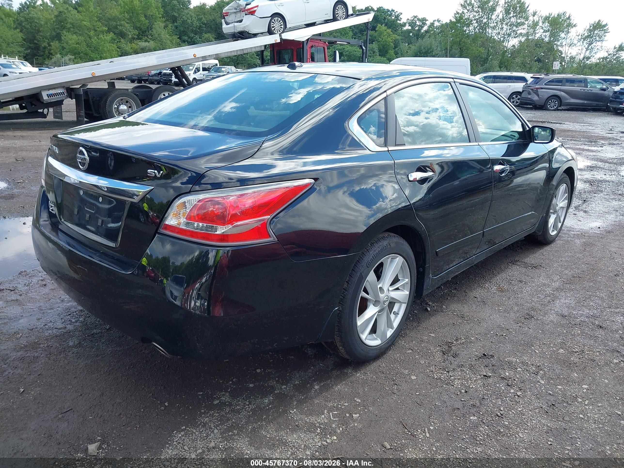 2015 Nissan Altima 2.5 Sv Black vin: 1N4AL3AP0FC279472
