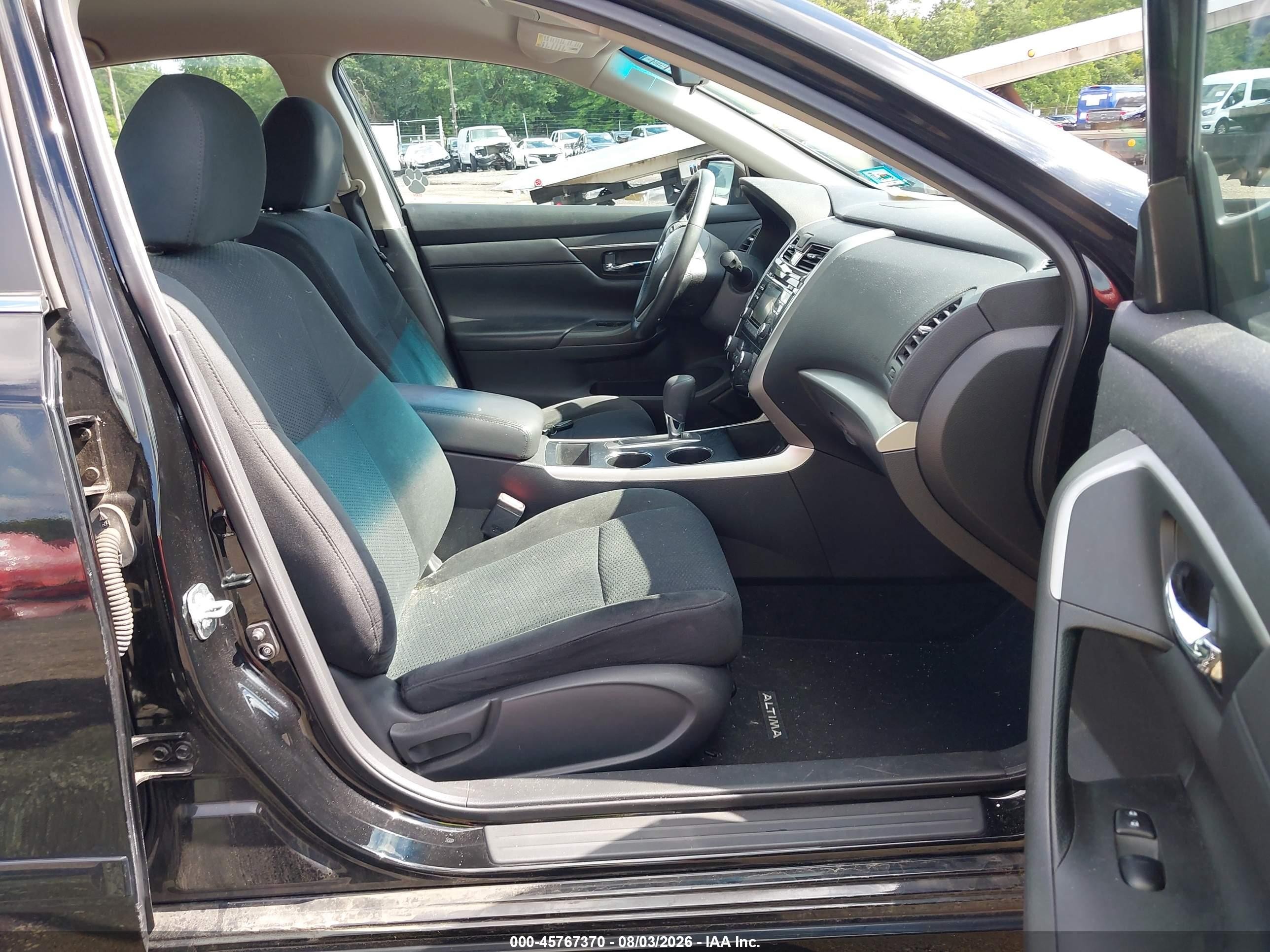 2015 Nissan Altima 2.5 Sv Black vin: 1N4AL3AP0FC279472