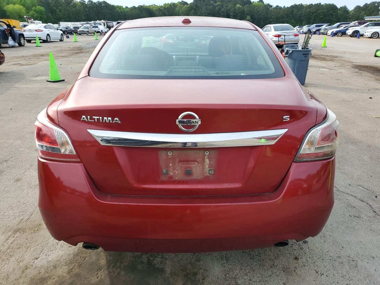 2015 Nissan Altima 2.5 S Red vin: 1N4AL3AP0FC282601