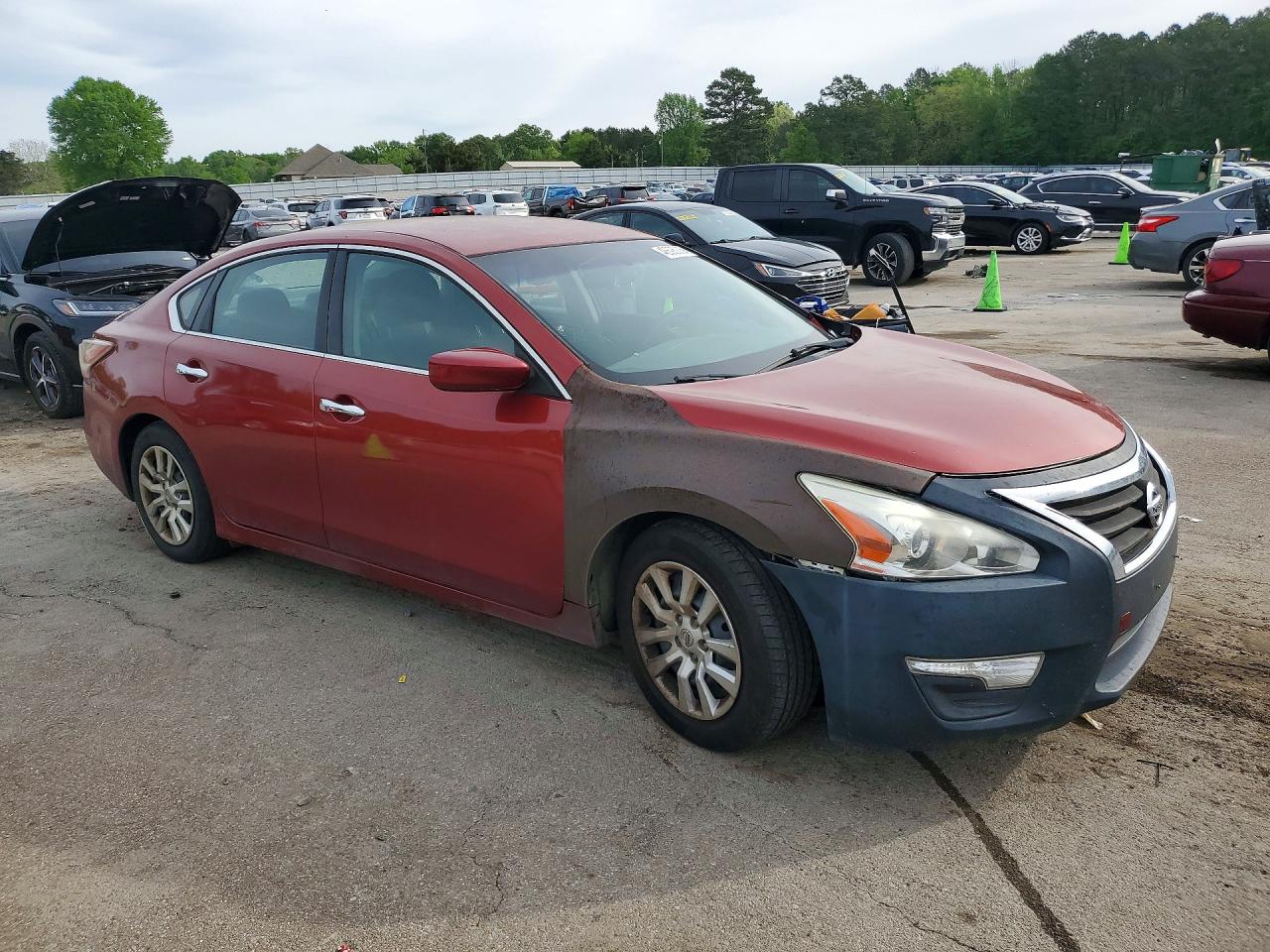 2015 Nissan Altima 2.5 S Red vin: 1N4AL3AP0FC282601