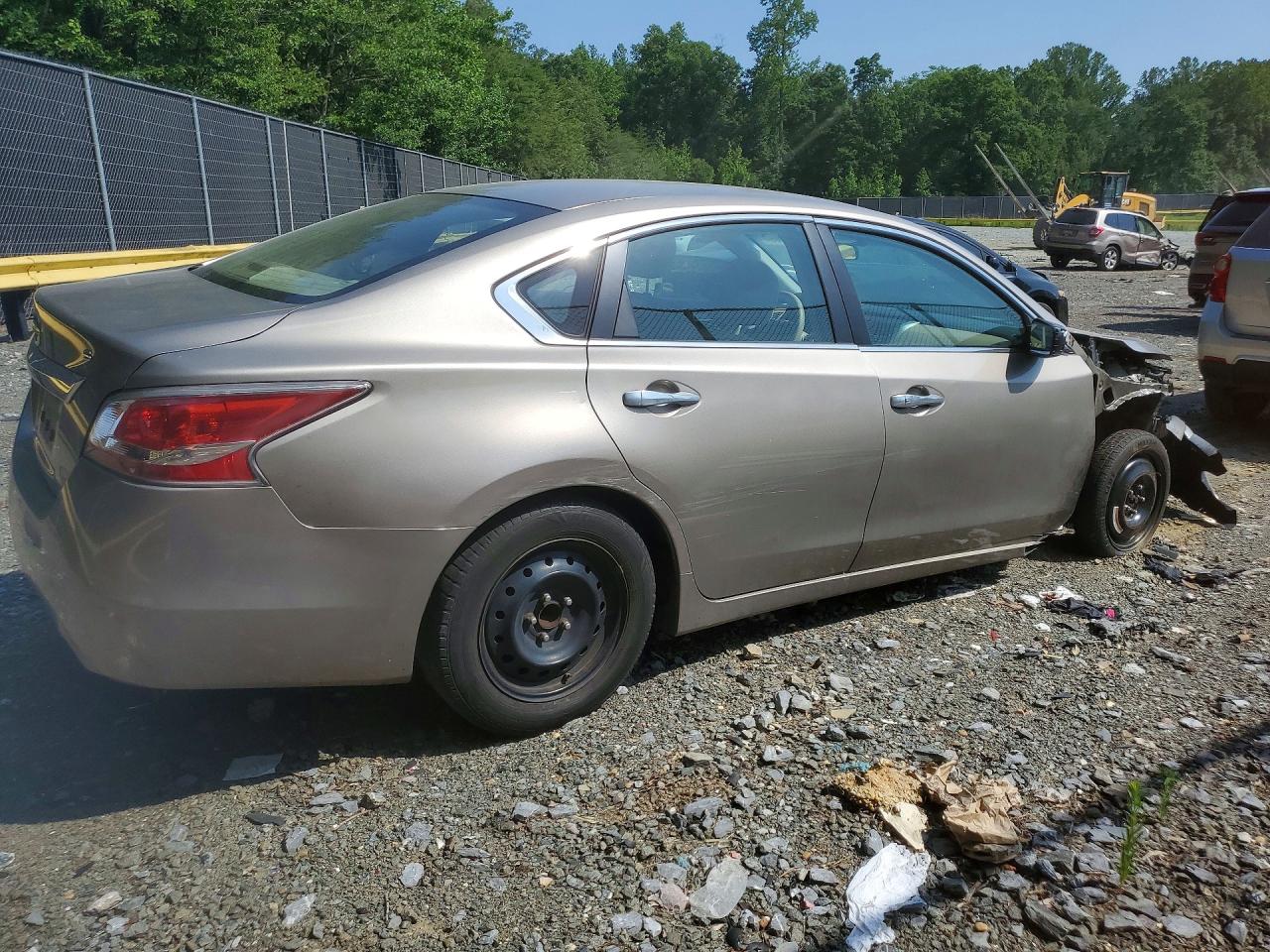 2015 Nissan Altima 2.5 S Желто-коричневый vin: 1N4AL3AP0FC286910