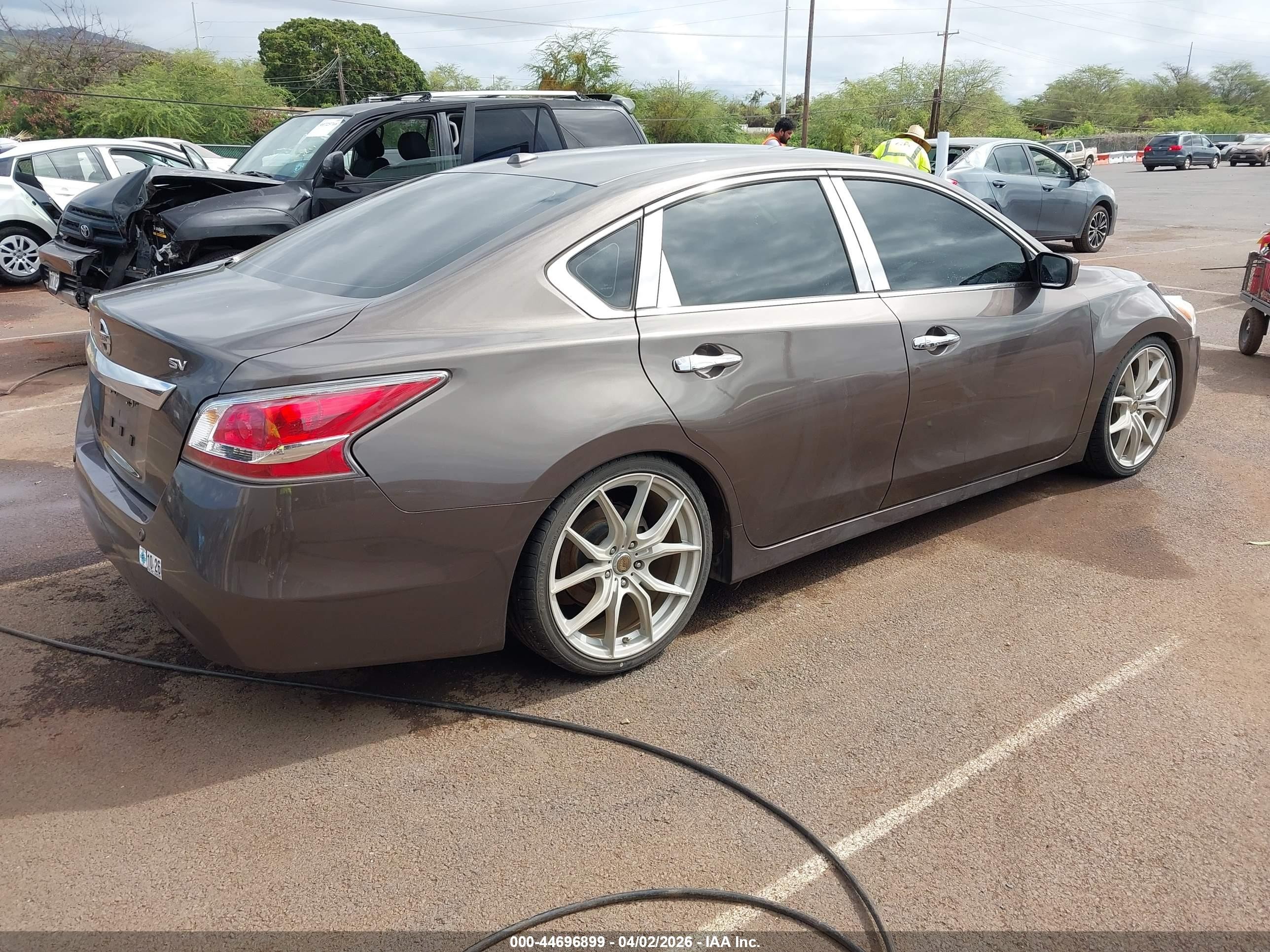 2015 Nissan Altima 2.5 Sv Gray vin: 1N4AL3AP0FC286938