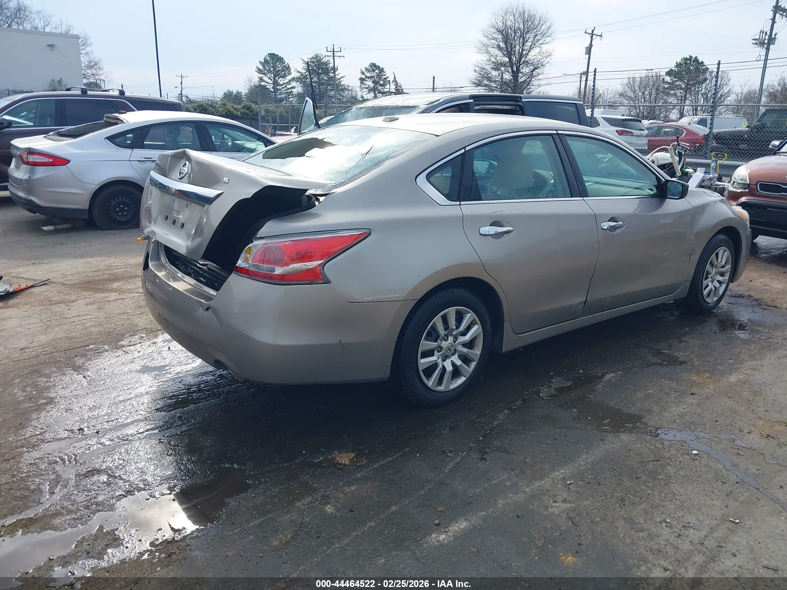 2015 Nissan Altima 2.5/2.5 S/2.5 Sl/2.5 Sv Серый vin: 1N4AL3AP0FC294649