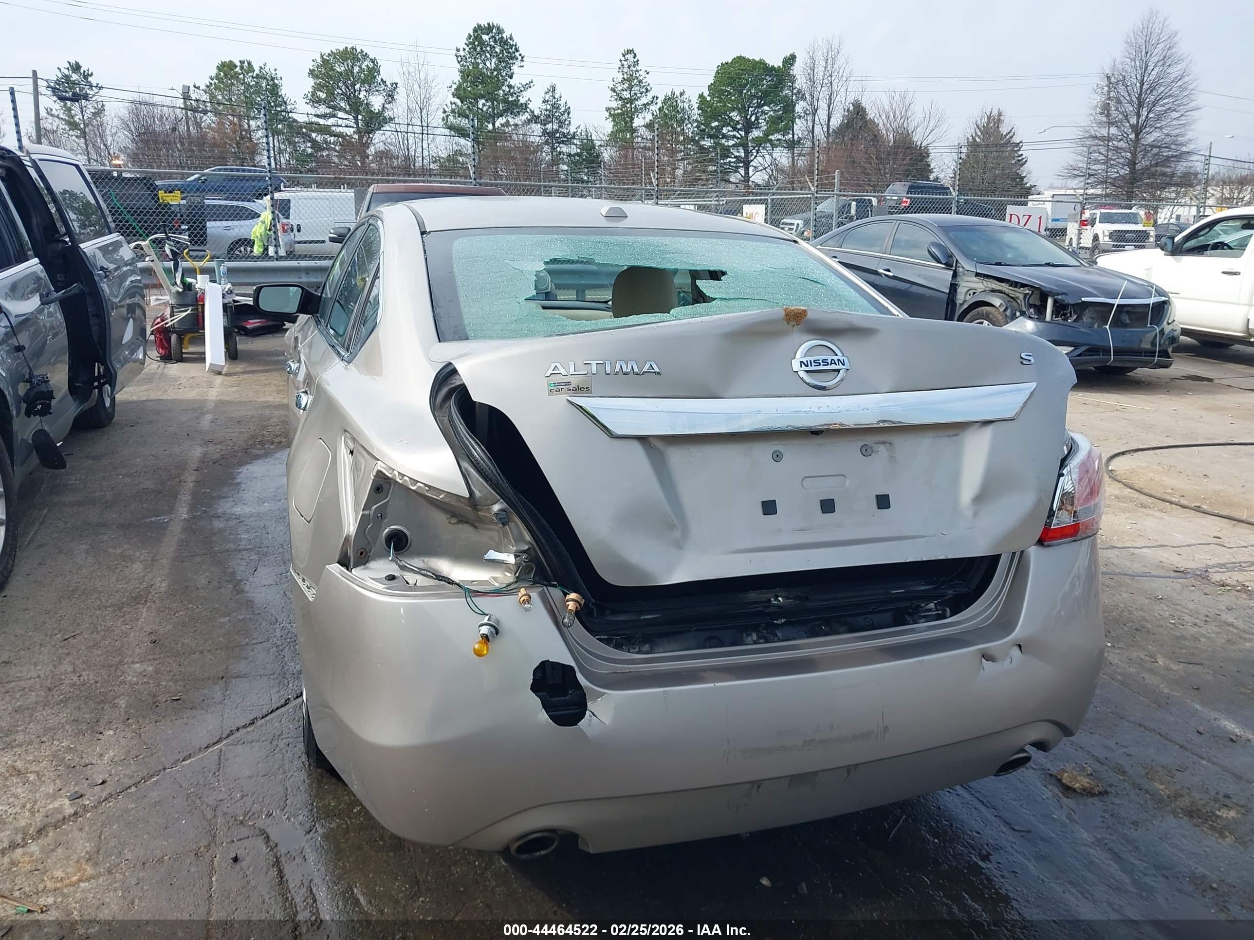 2015 Nissan Altima 2.5/2.5 S/2.5 Sl/2.5 Sv Серый vin: 1N4AL3AP0FC294649