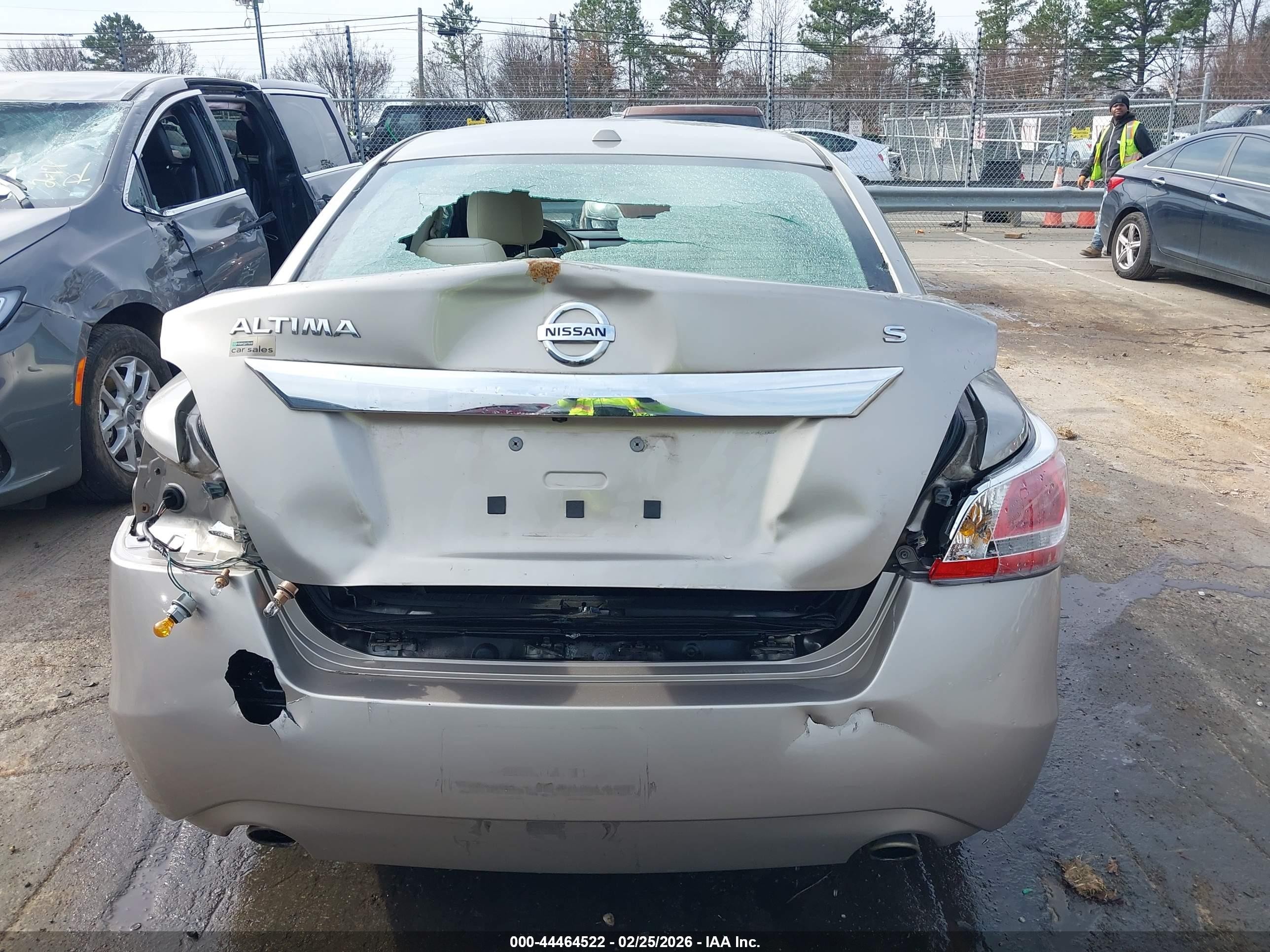 2015 Nissan Altima 2.5/2.5 S/2.5 Sl/2.5 Sv Серый vin: 1N4AL3AP0FC294649