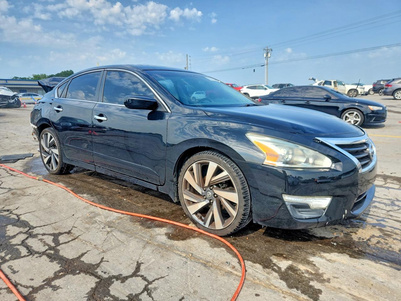 2015 Nissan Altima 2.5 S Black vin: 1N4AL3AP0FC418600