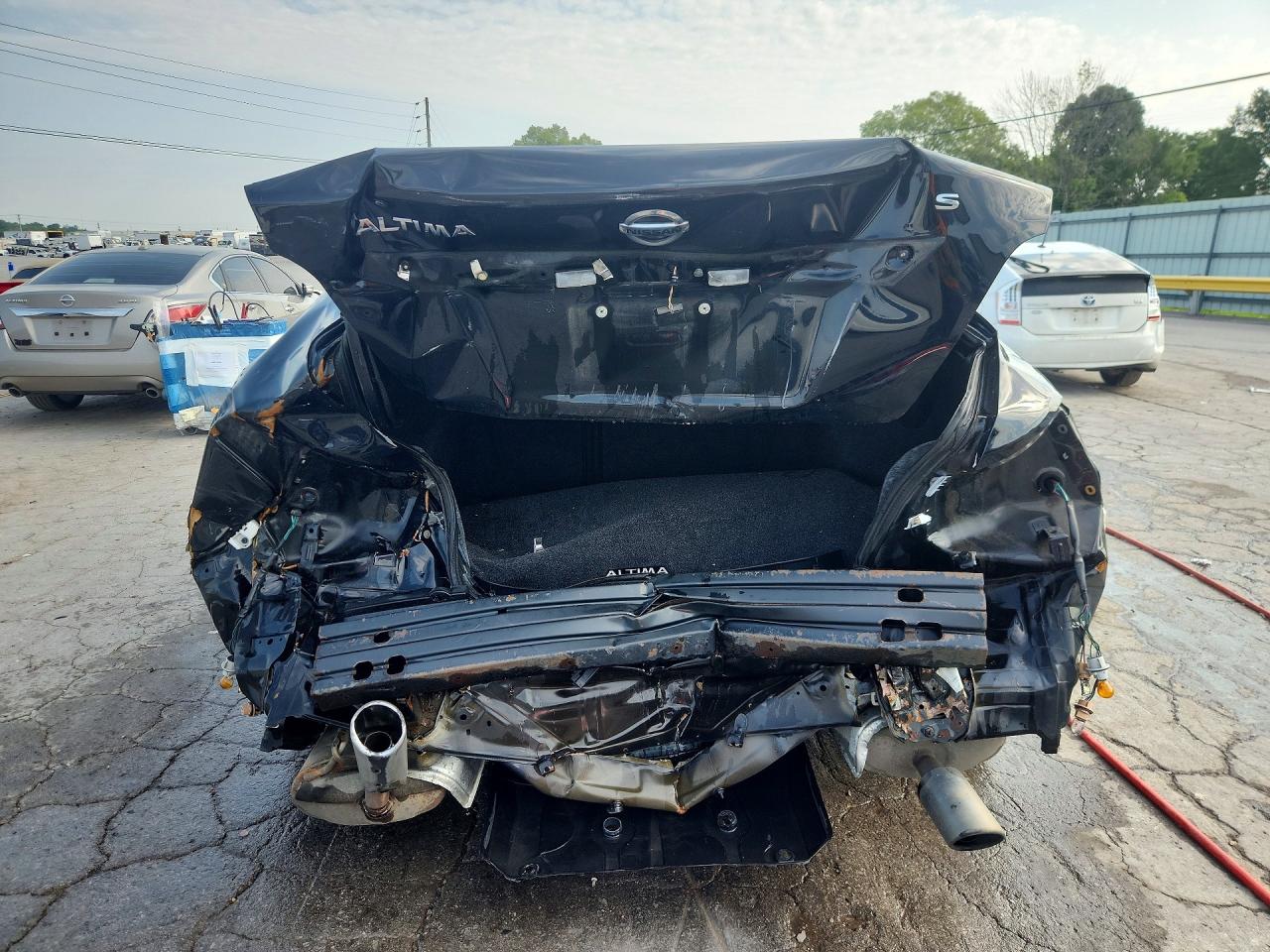 2015 Nissan Altima 2.5 S Black vin: 1N4AL3AP0FC418600