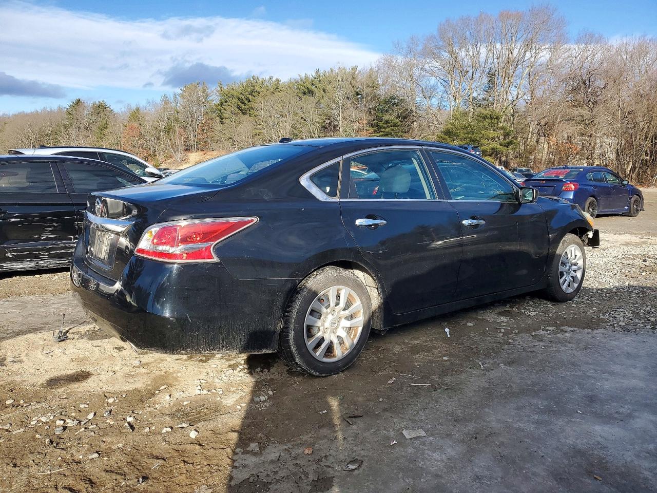 2015 Nissan Altima 2.5 S Black vin: 1N4AL3AP0FC418676