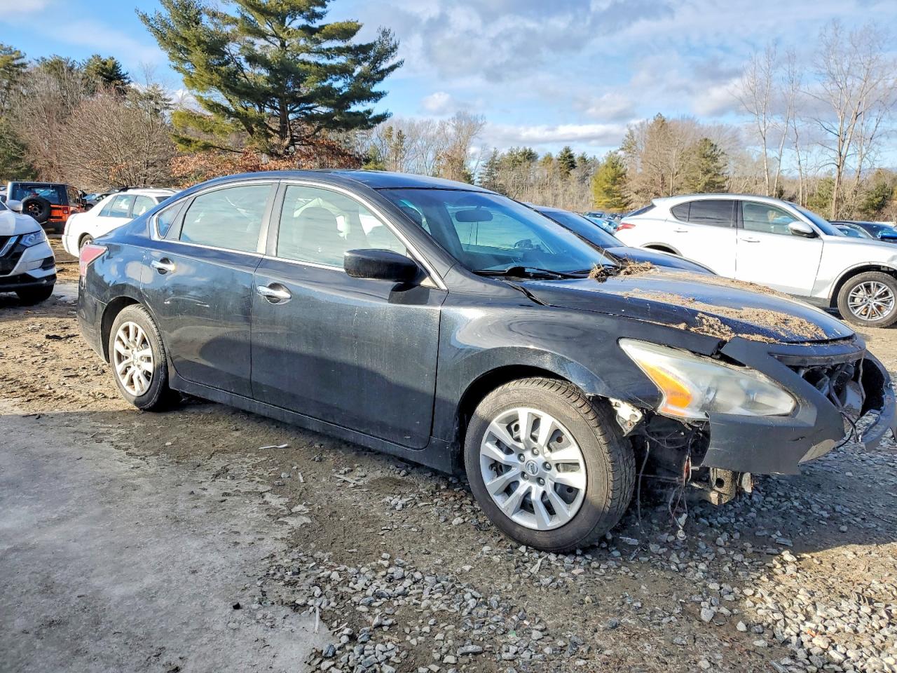 2015 Nissan Altima 2.5 S Black vin: 1N4AL3AP0FC418676