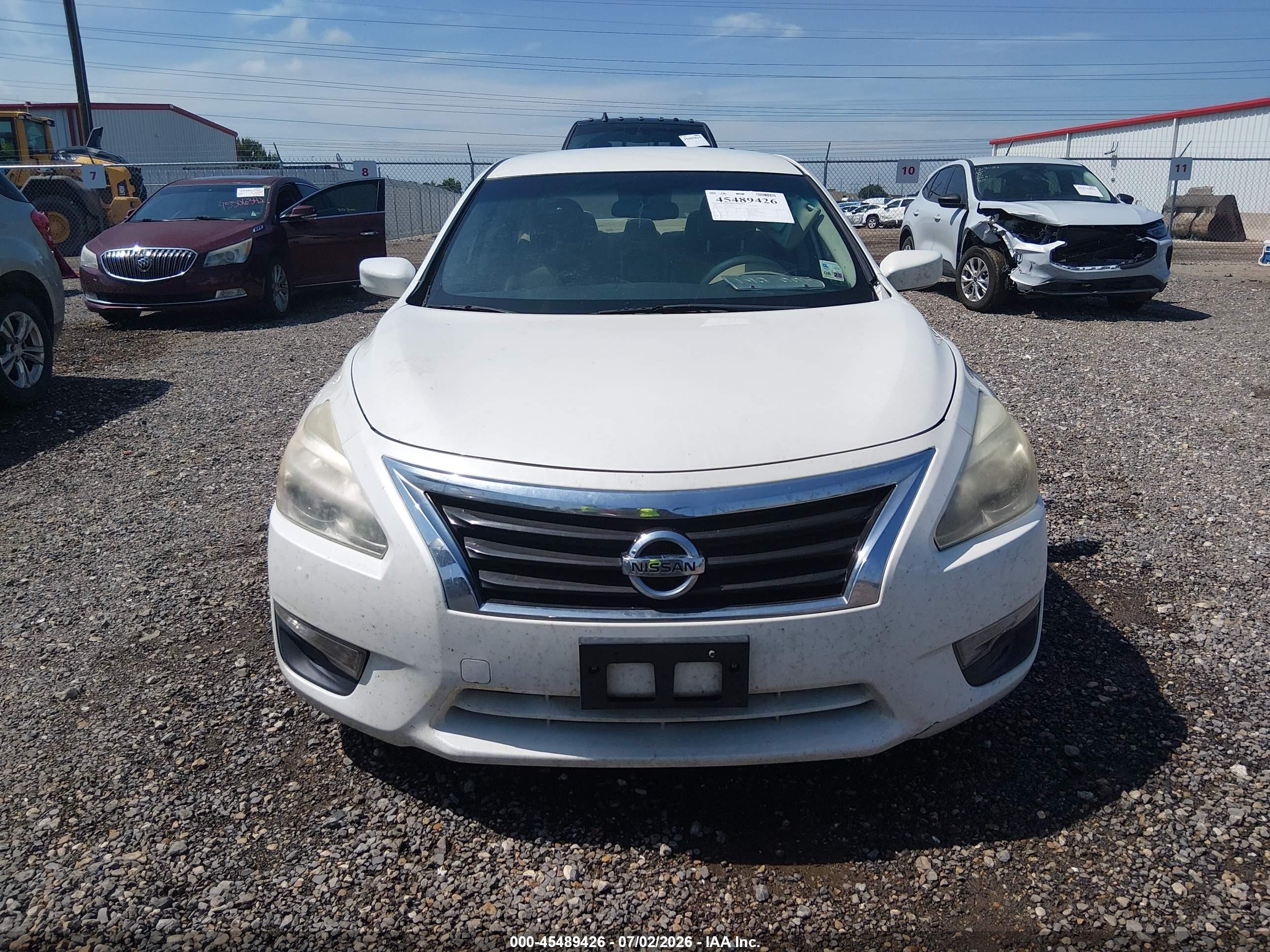 2015 Nissan Altima 2.5 S White vin: 1N4AL3AP0FC421514