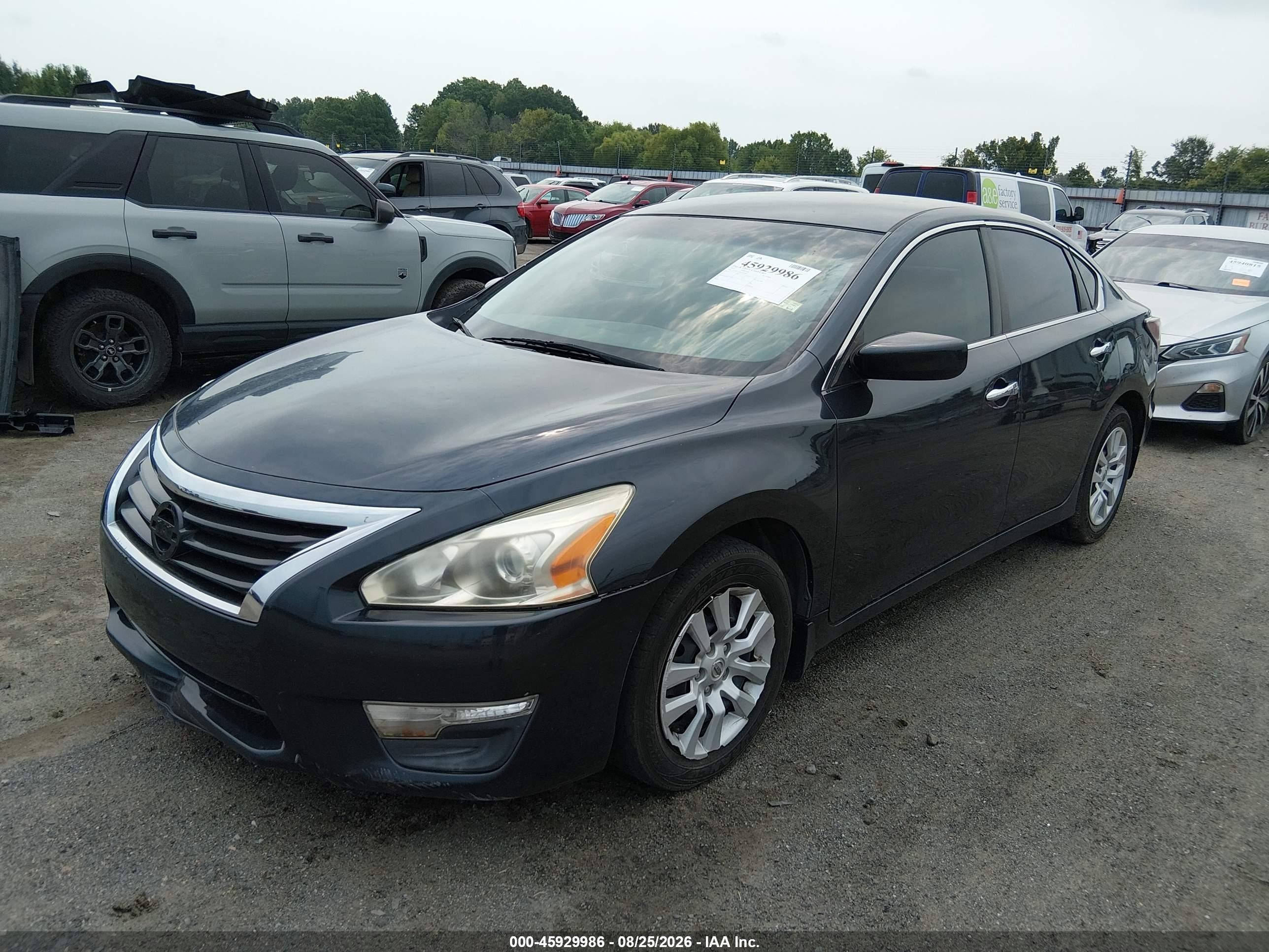 2015 Nissan Altima 2.5 S Black vin: 1N4AL3AP0FC428852
