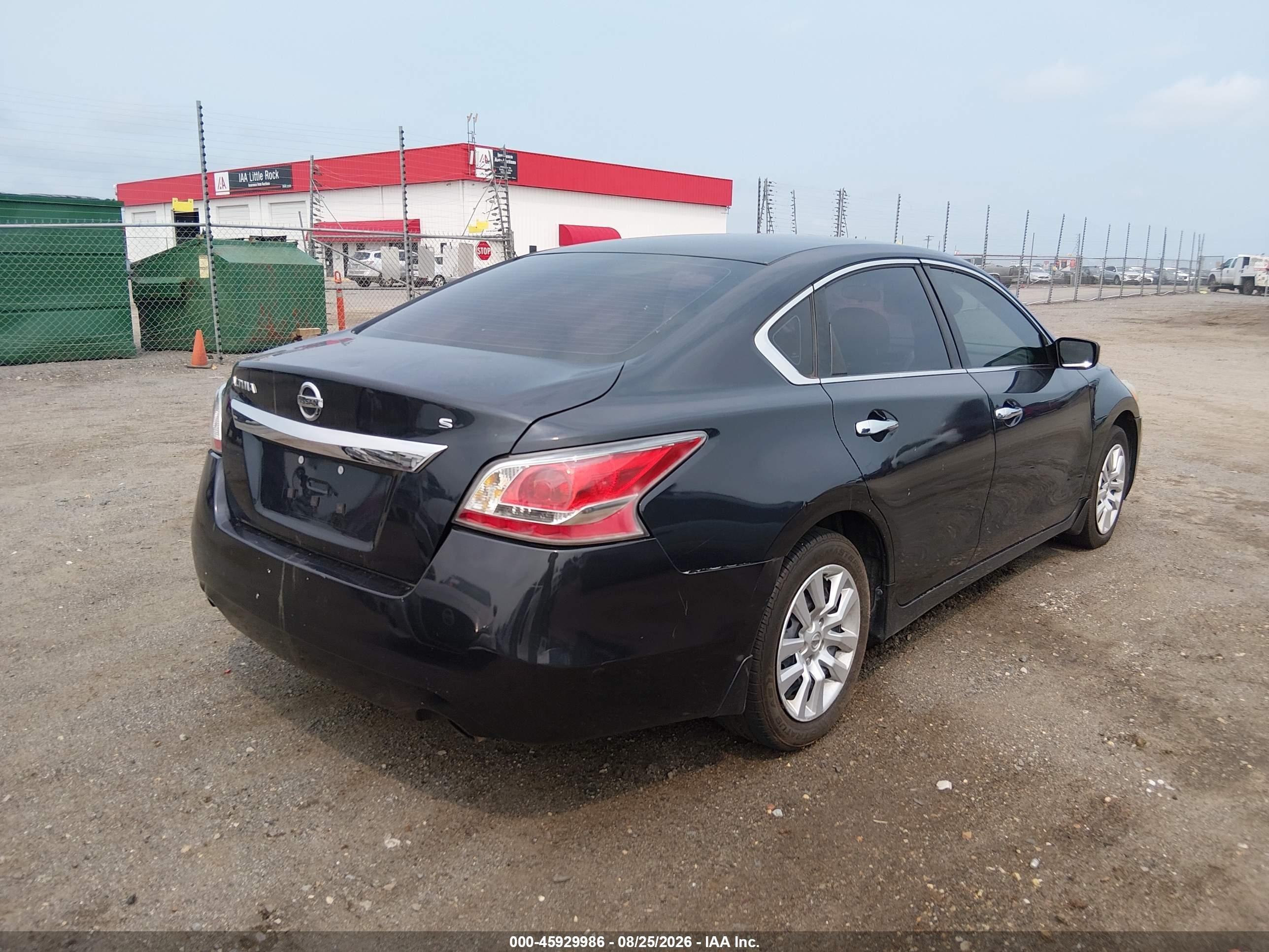 2015 Nissan Altima 2.5 S Black vin: 1N4AL3AP0FC428852