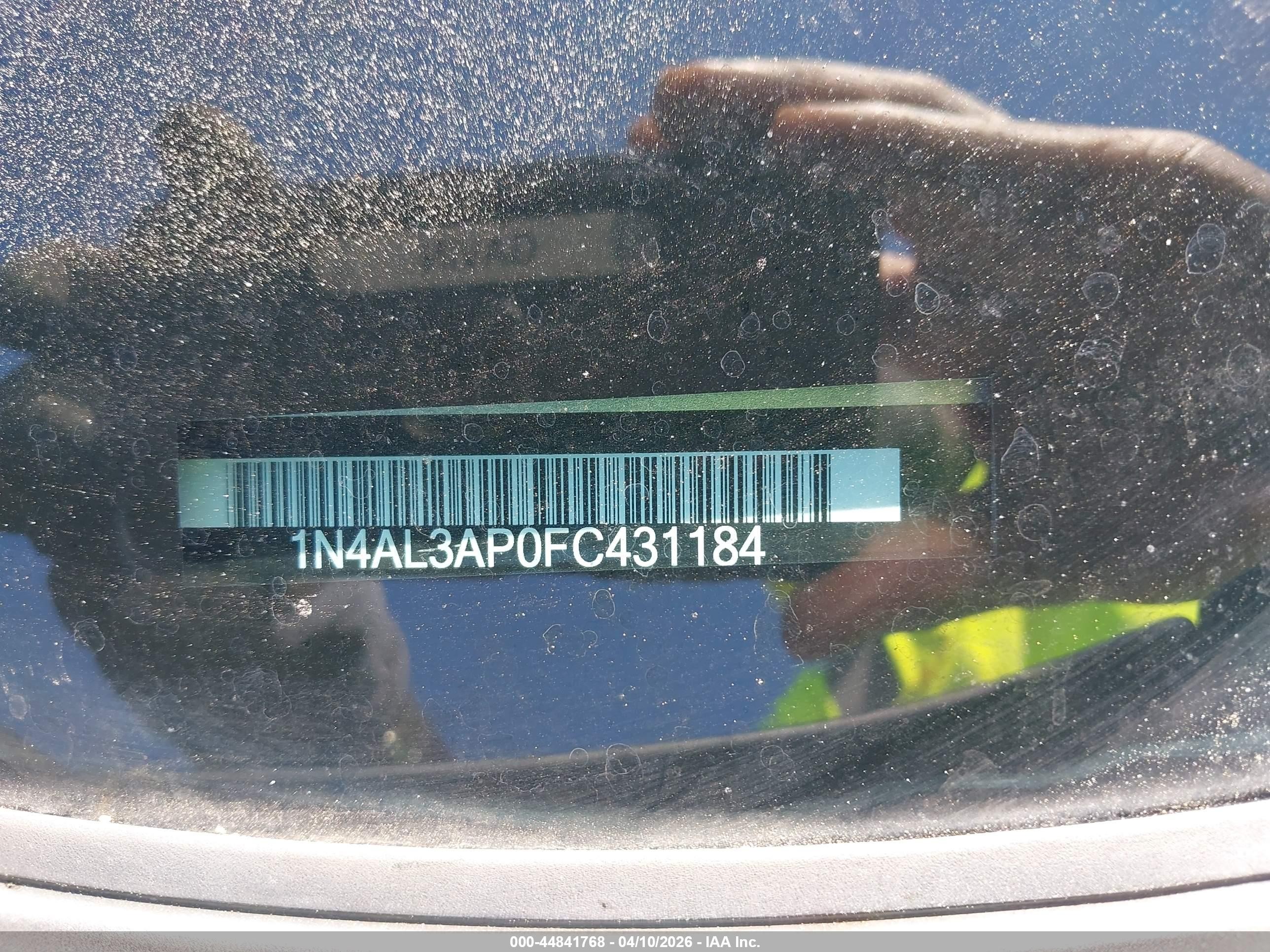 2015 Nissan Altima 2.5 S Silver vin: 1N4AL3AP0FC431184